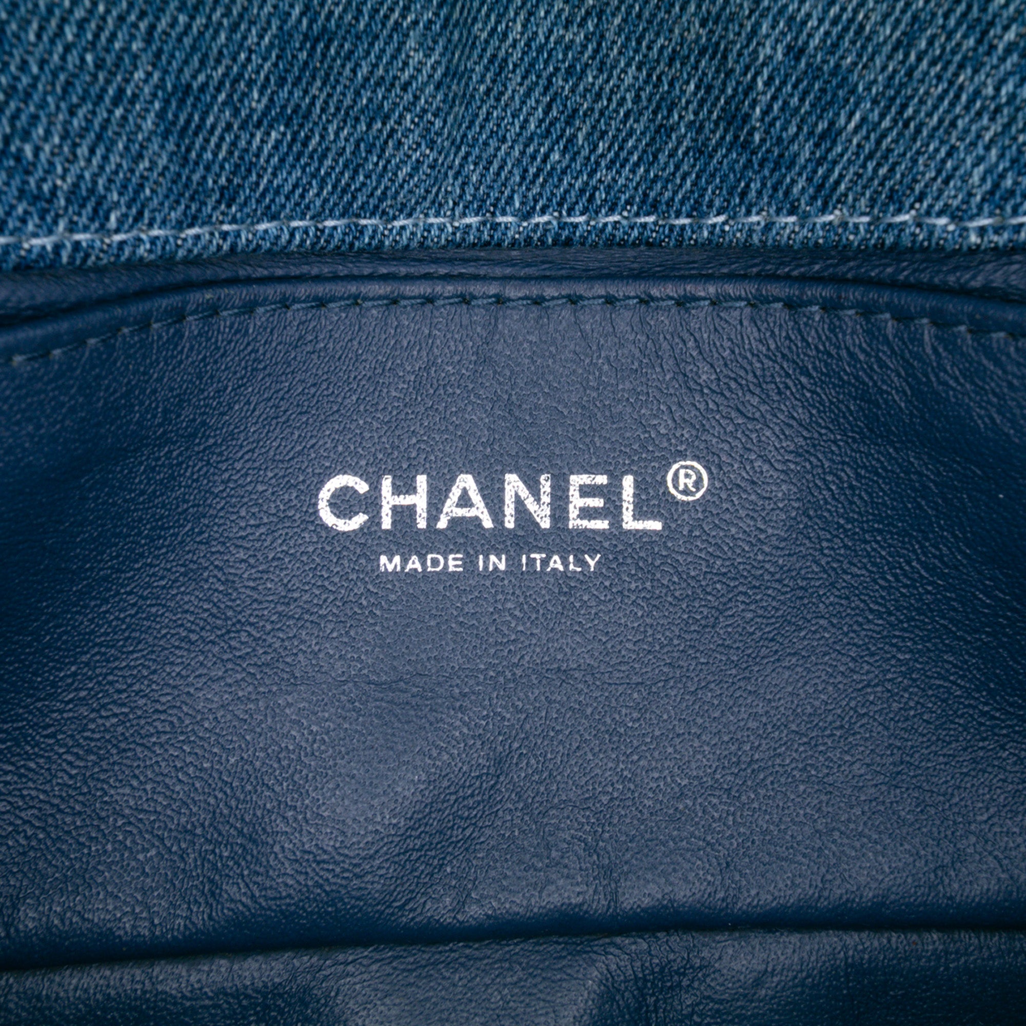 Chanel Small Quilted Denim Boy Flap - image 5