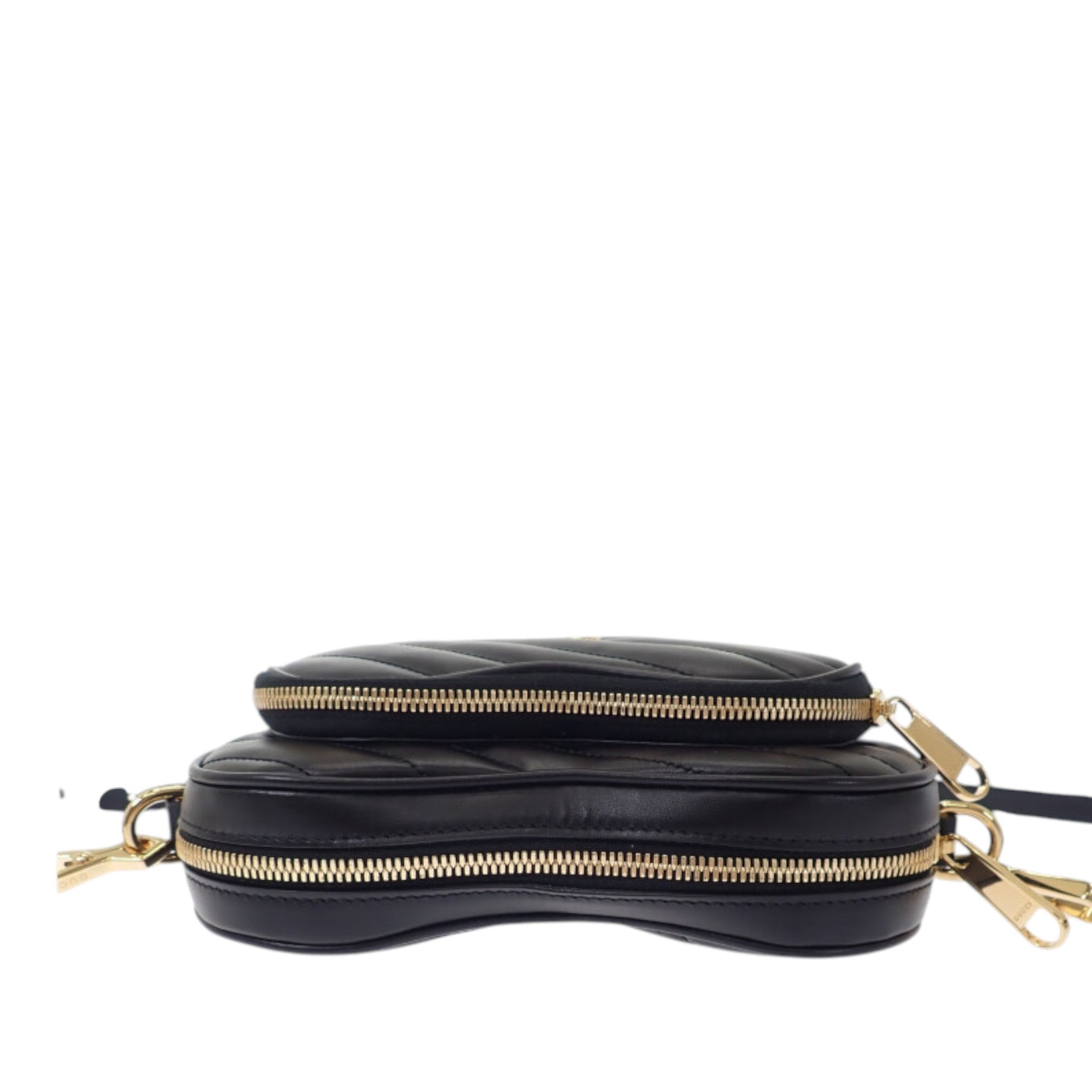Gucci Mini Matelasse Diagonal Calfskin Interlocking G Heart Crossbody - image 5