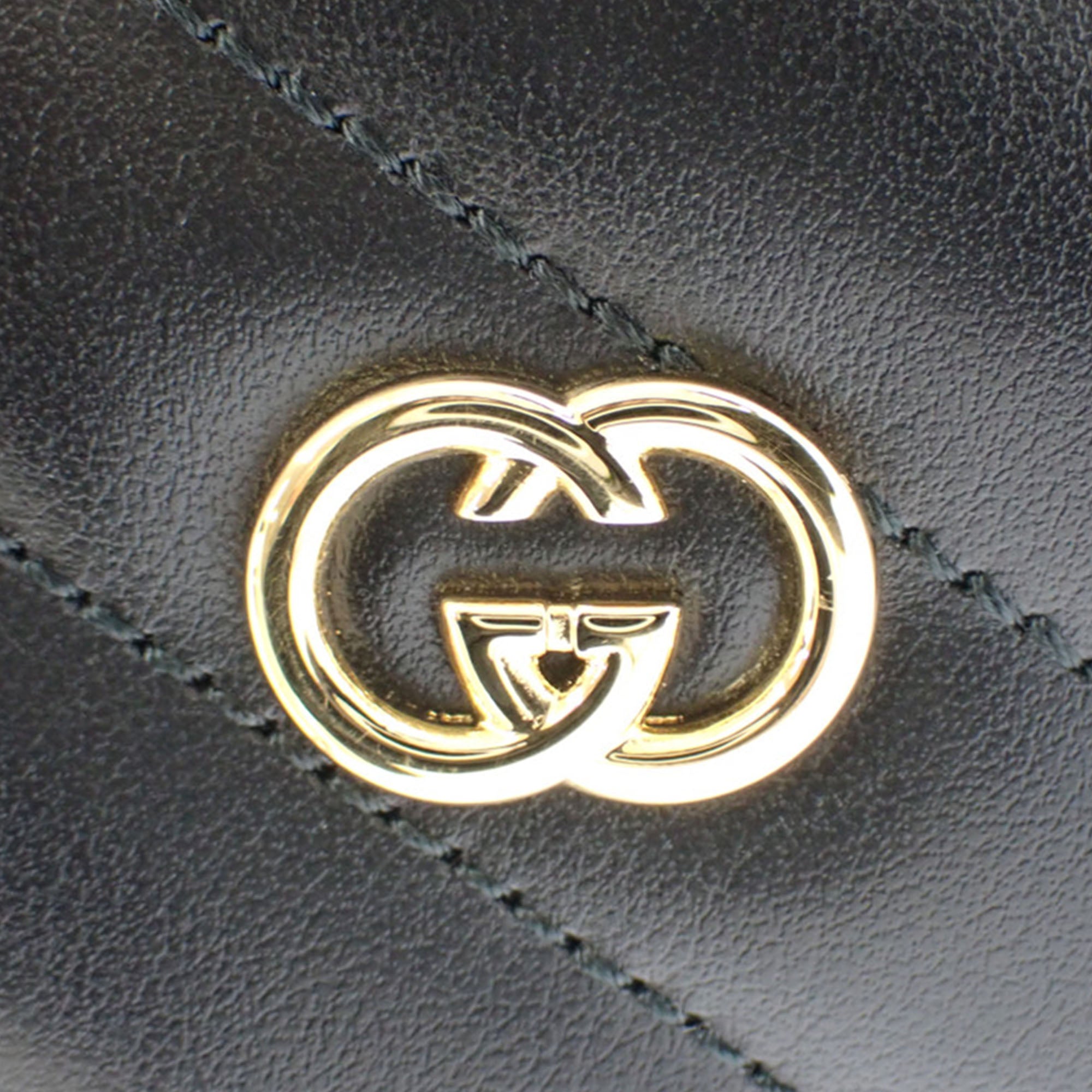 Gucci Mini Matelasse Diagonal Calfskin Interlocking G Heart Crossbody - image 8