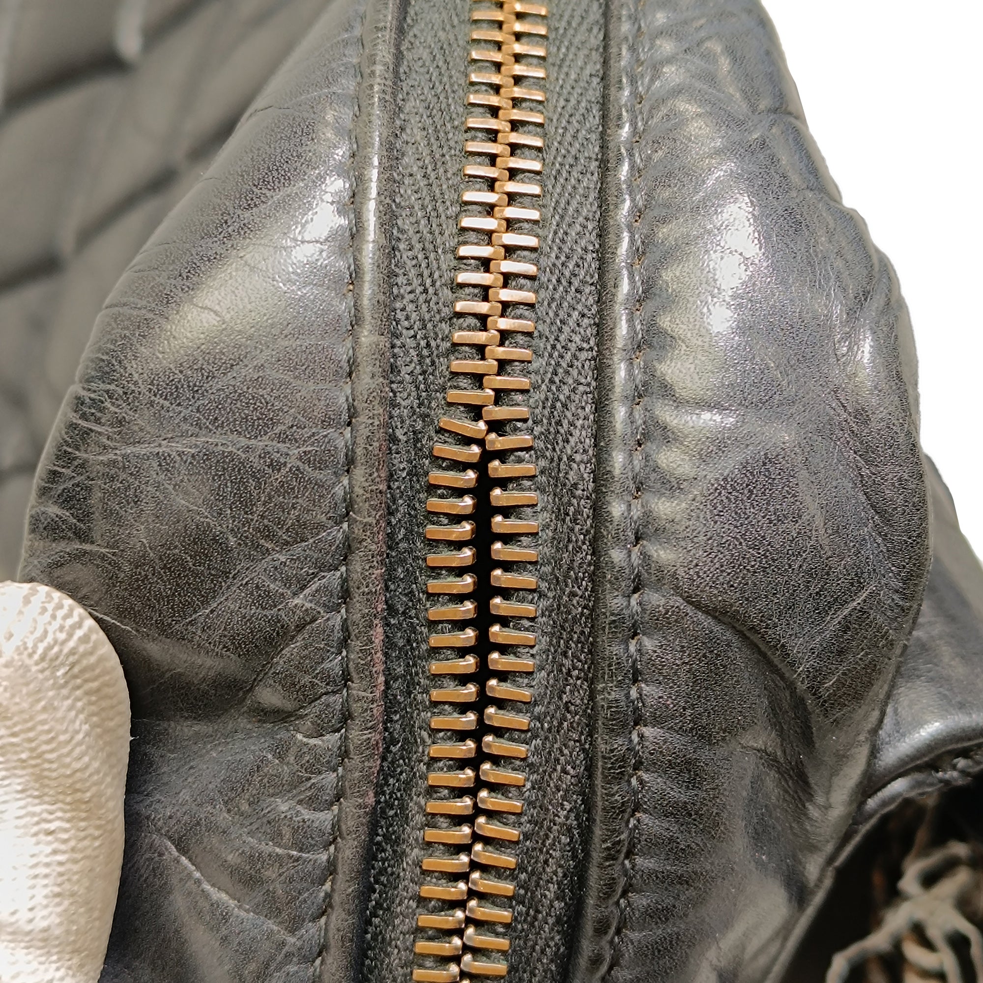 Chanel Jumbo Quilted Aged Calfskin Portobello Flap - image 9