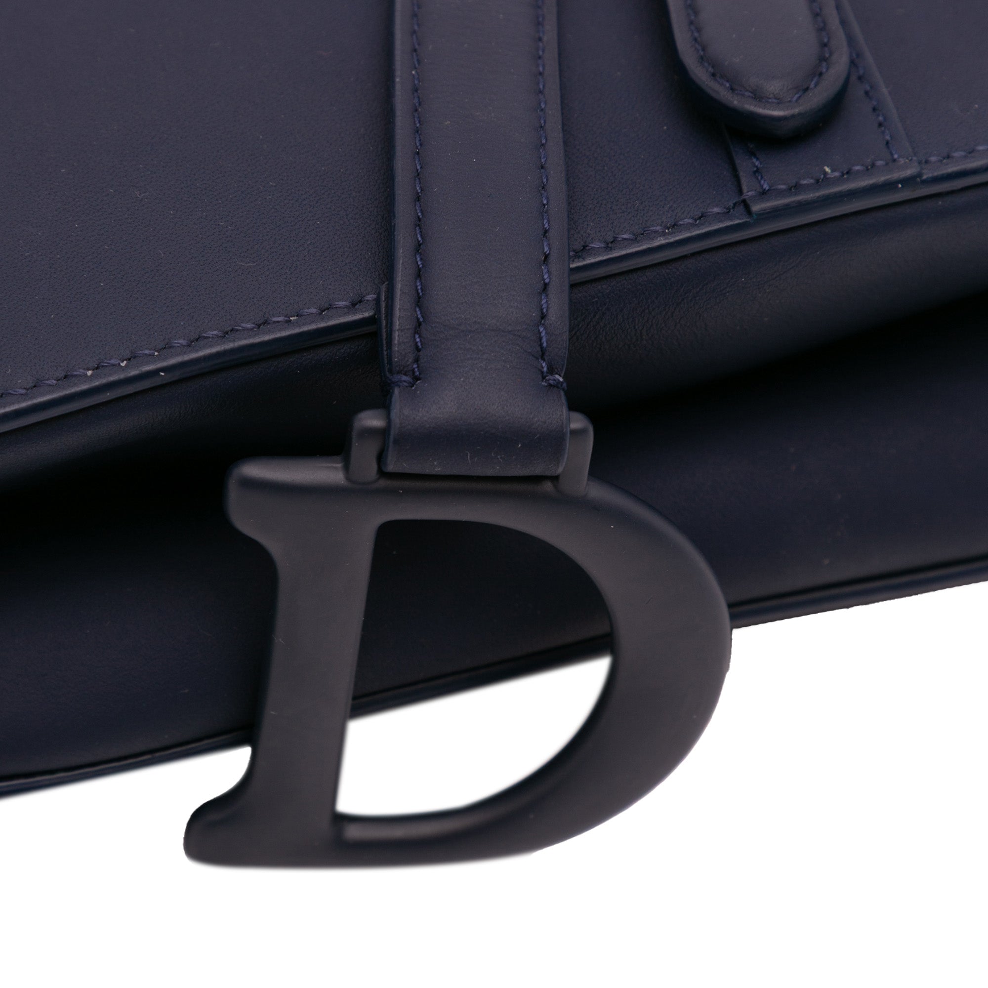 Dior Ultra Matte Calfskin Saddle Bag - image 7