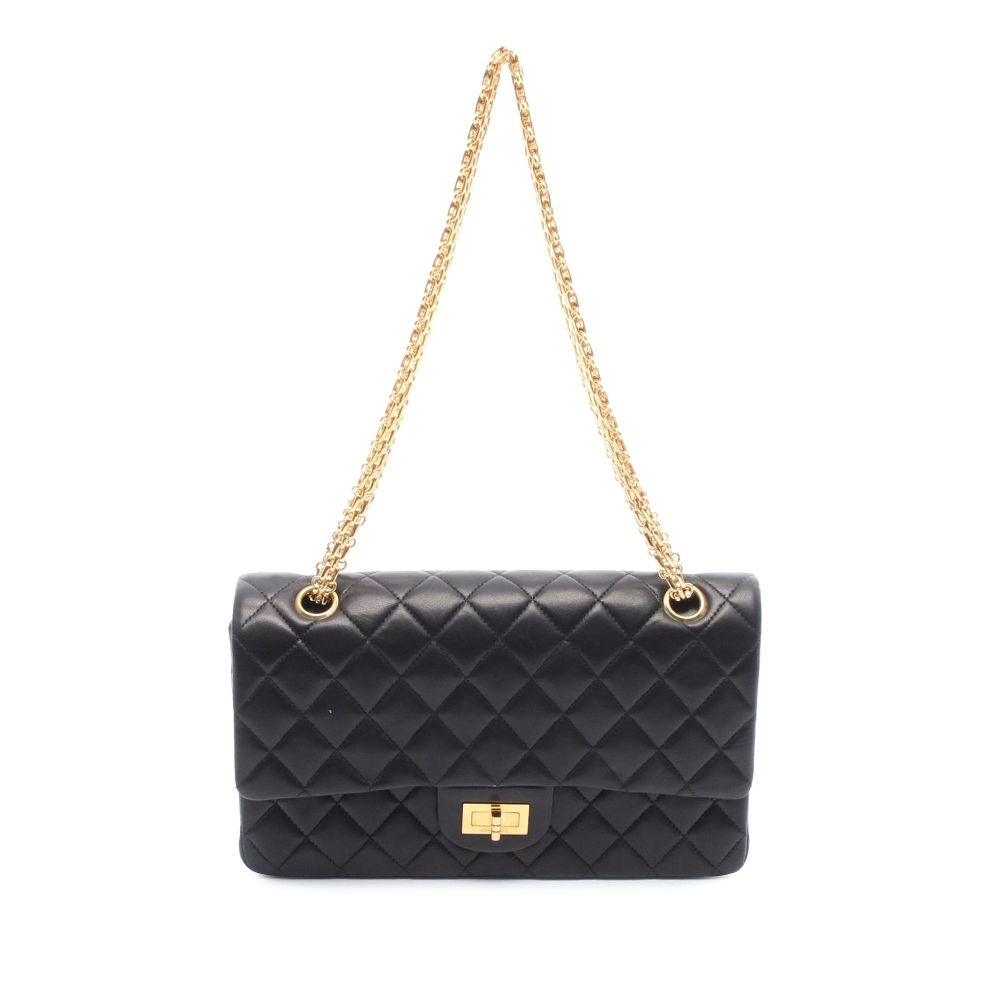 Chanel Reissue 2.55 Quilted Lambskin Double Flap - image 1
