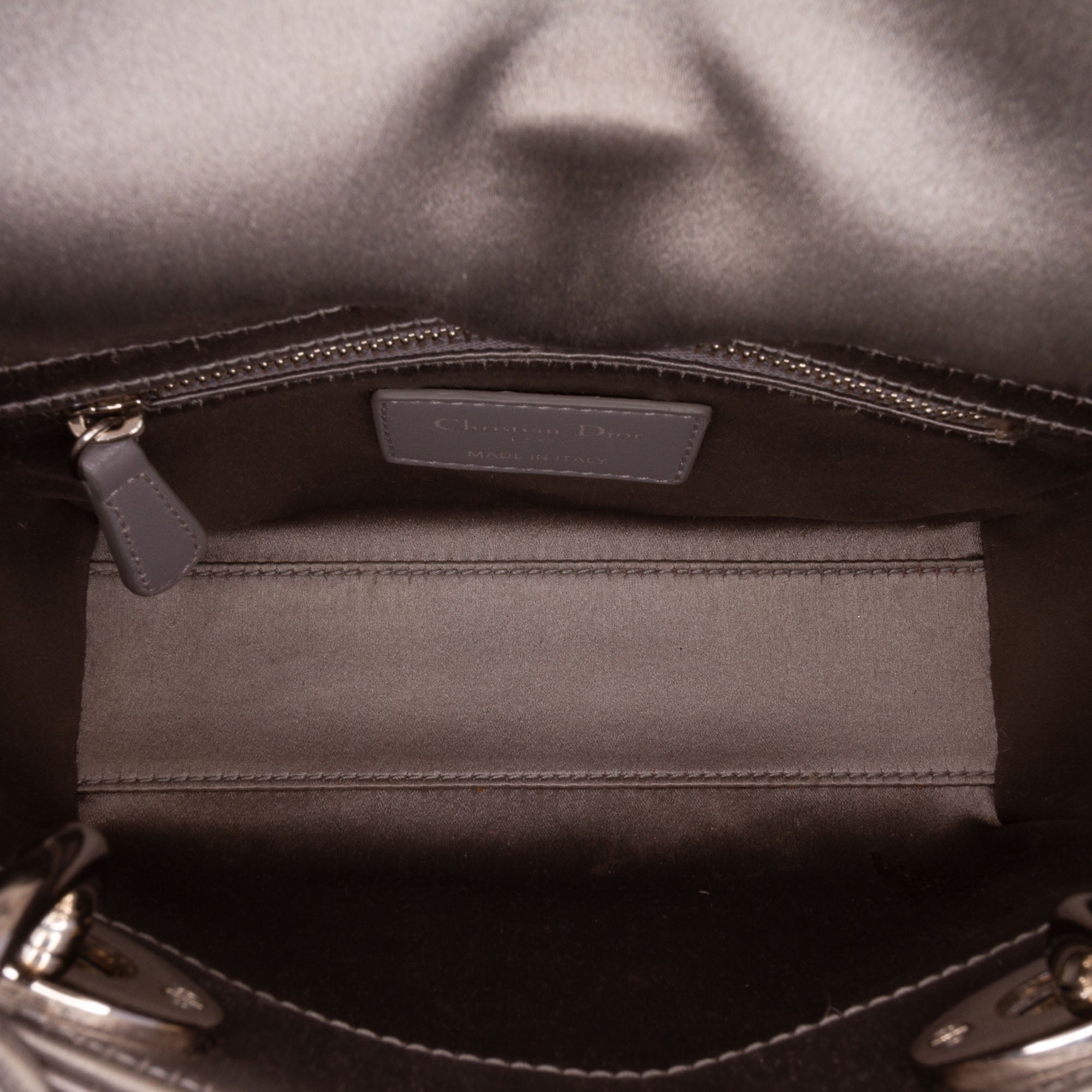 Dior Mini Satin Cannage Crystal Embellished Lady Dior - image 4