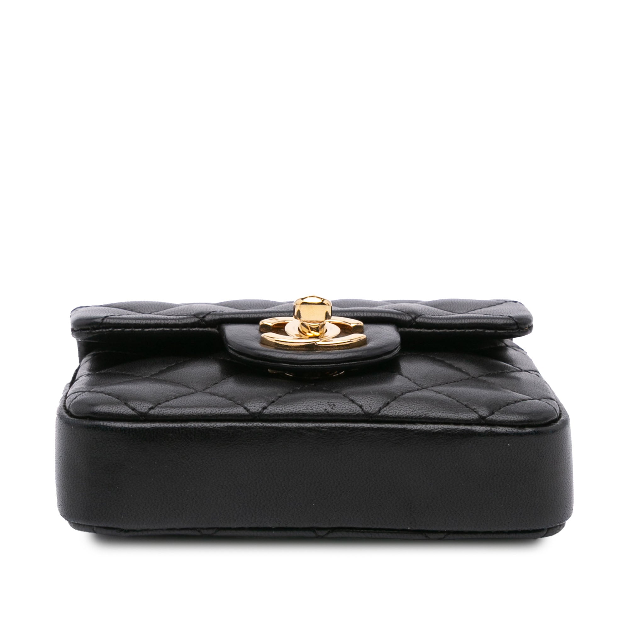 Chanel Micro Quilted Lambskin Single Flap - image 3