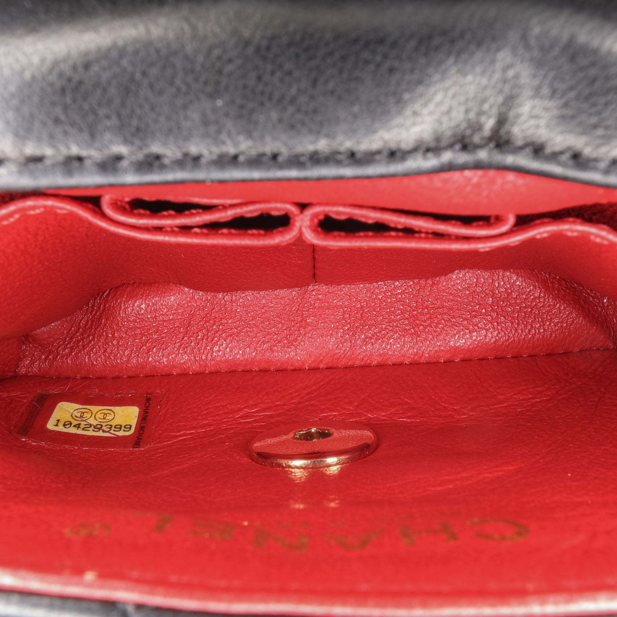 Chanel Micro Quilted Lambskin Single Flap - image 4
