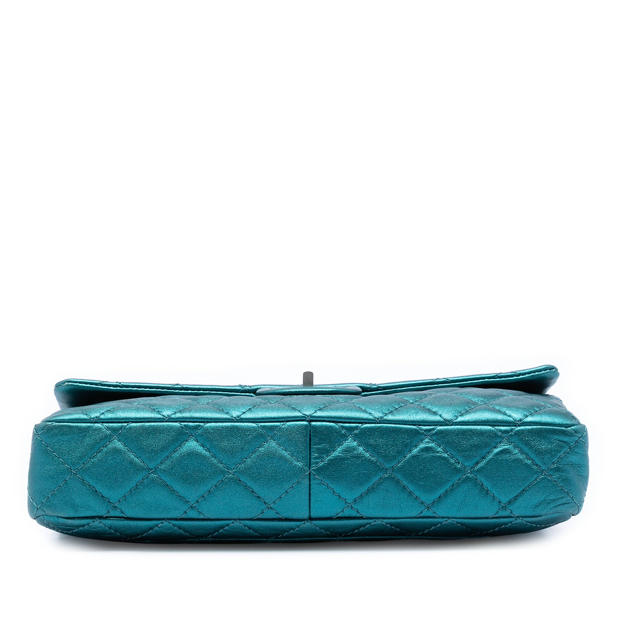 Chanel Quilted Metallic Calfskin Reissue 2.55 Flap 226 - image 3
