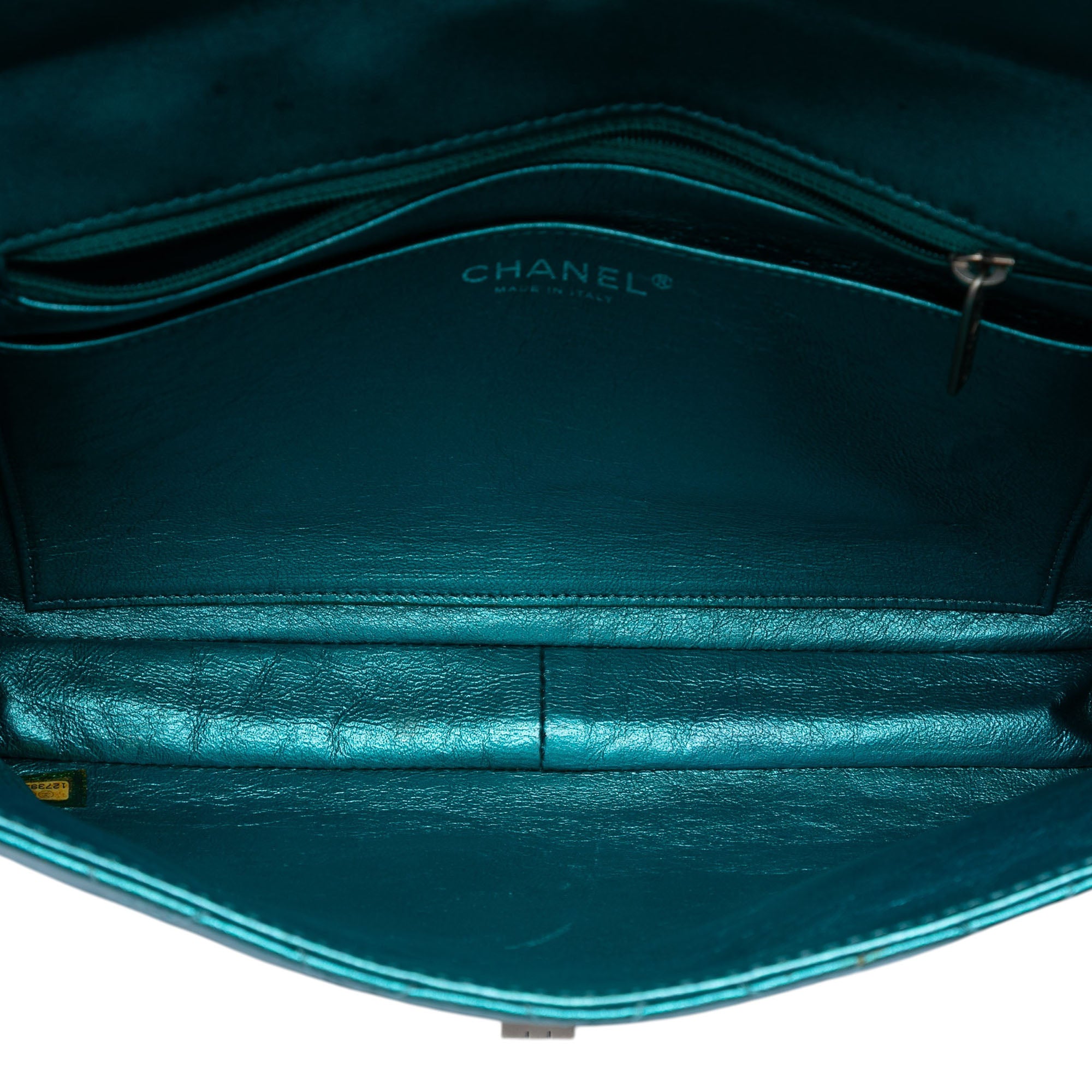 Chanel Quilted Metallic Calfskin Reissue 2.55 Flap 226 - image 4