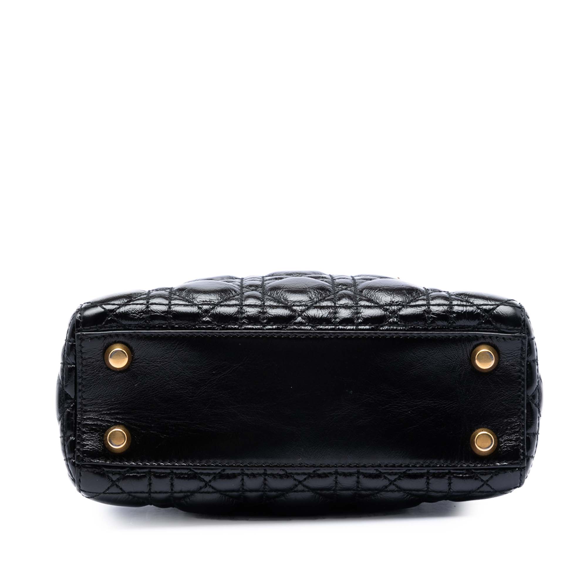 Dior Small Crinkled Patent Cannage My ABCDior Lady Dior - image 3