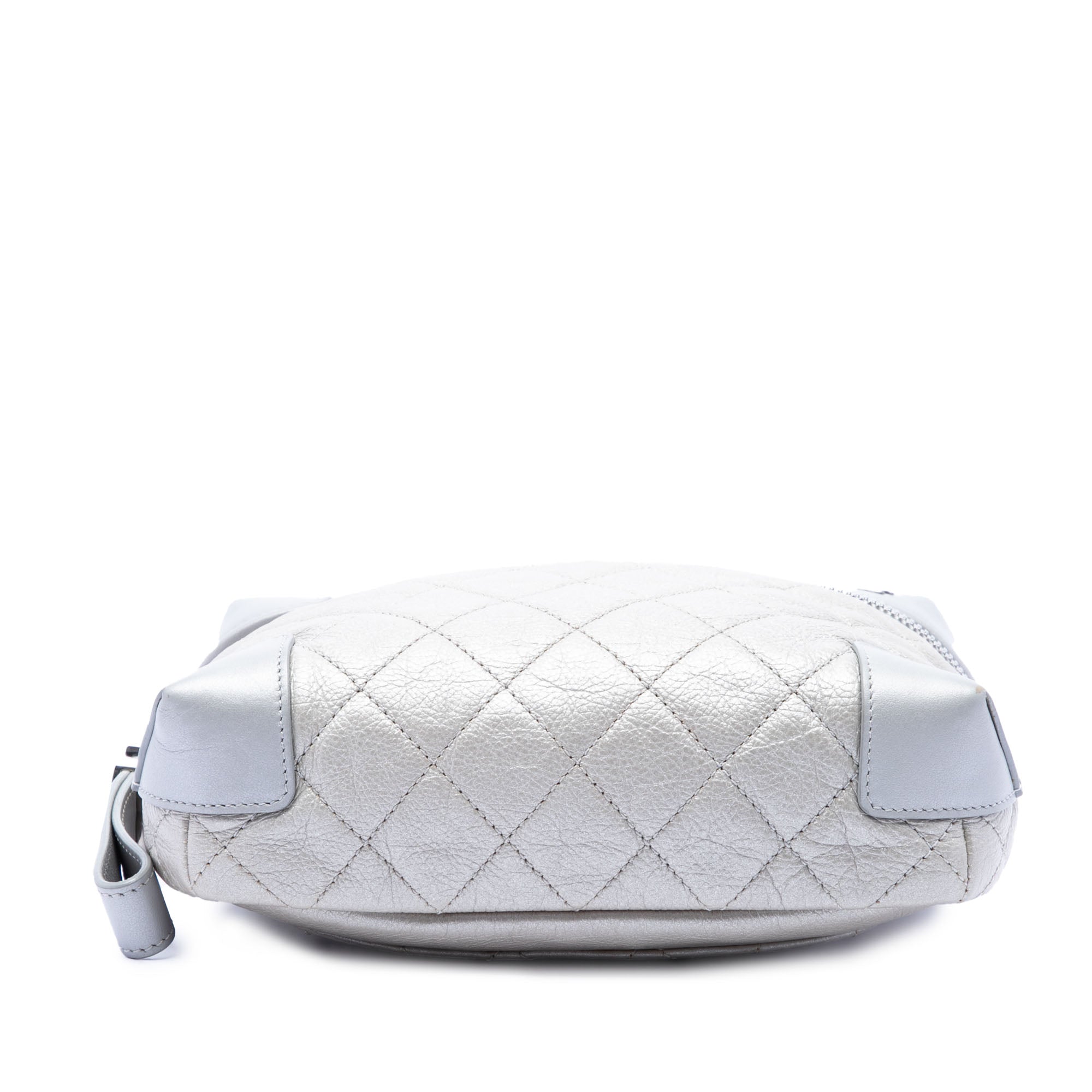Chanel CC Quilted Metallic Calfskin Street Allure Camera Bag - image 3