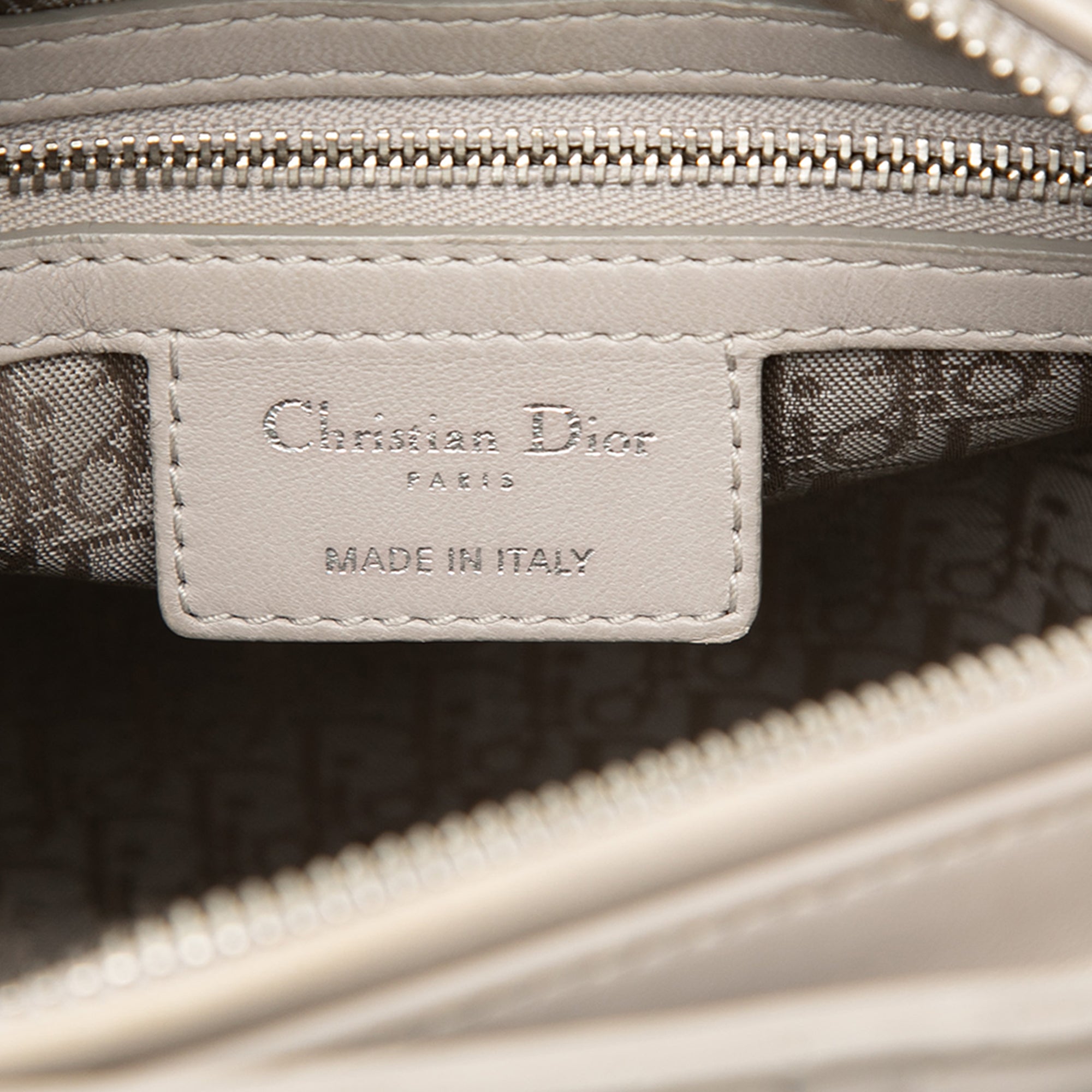 Dior Medium Lambskin Cannage Lady Dior - image 5