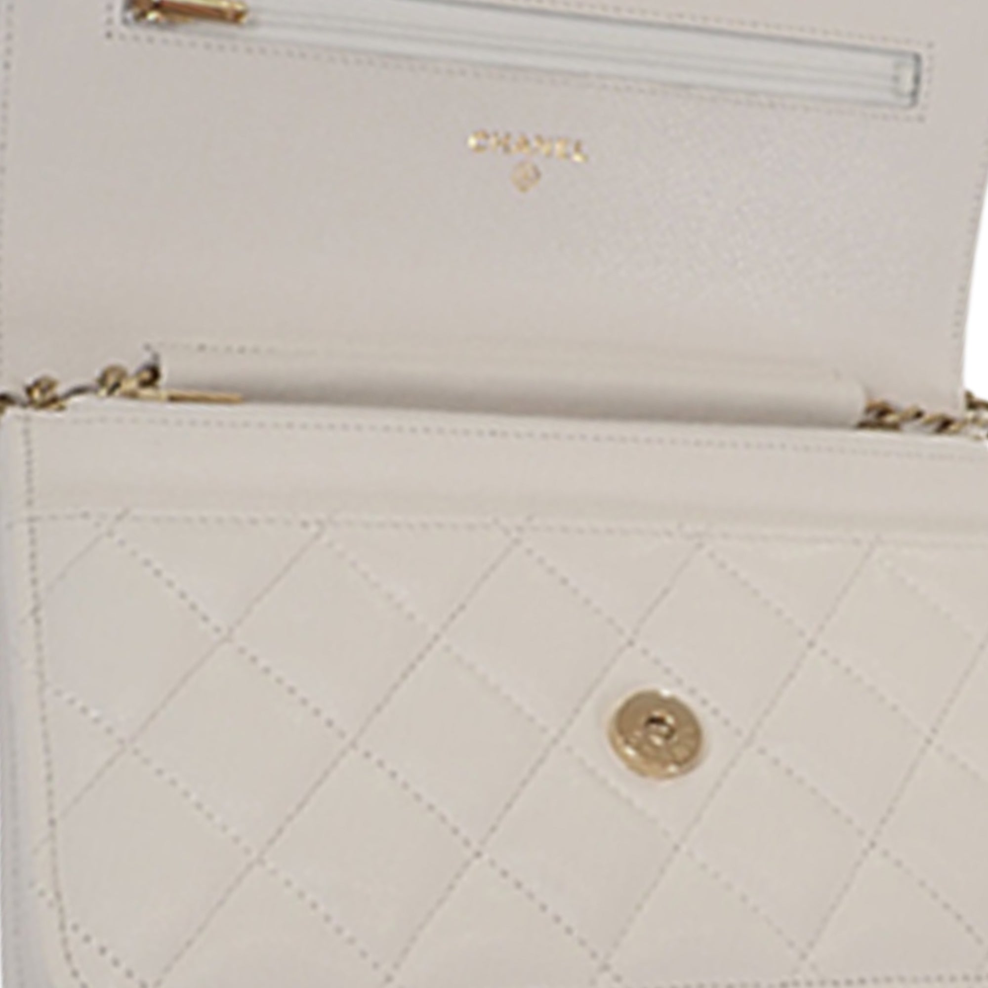Chanel Classic Caviar Wallet On Chain - image 11