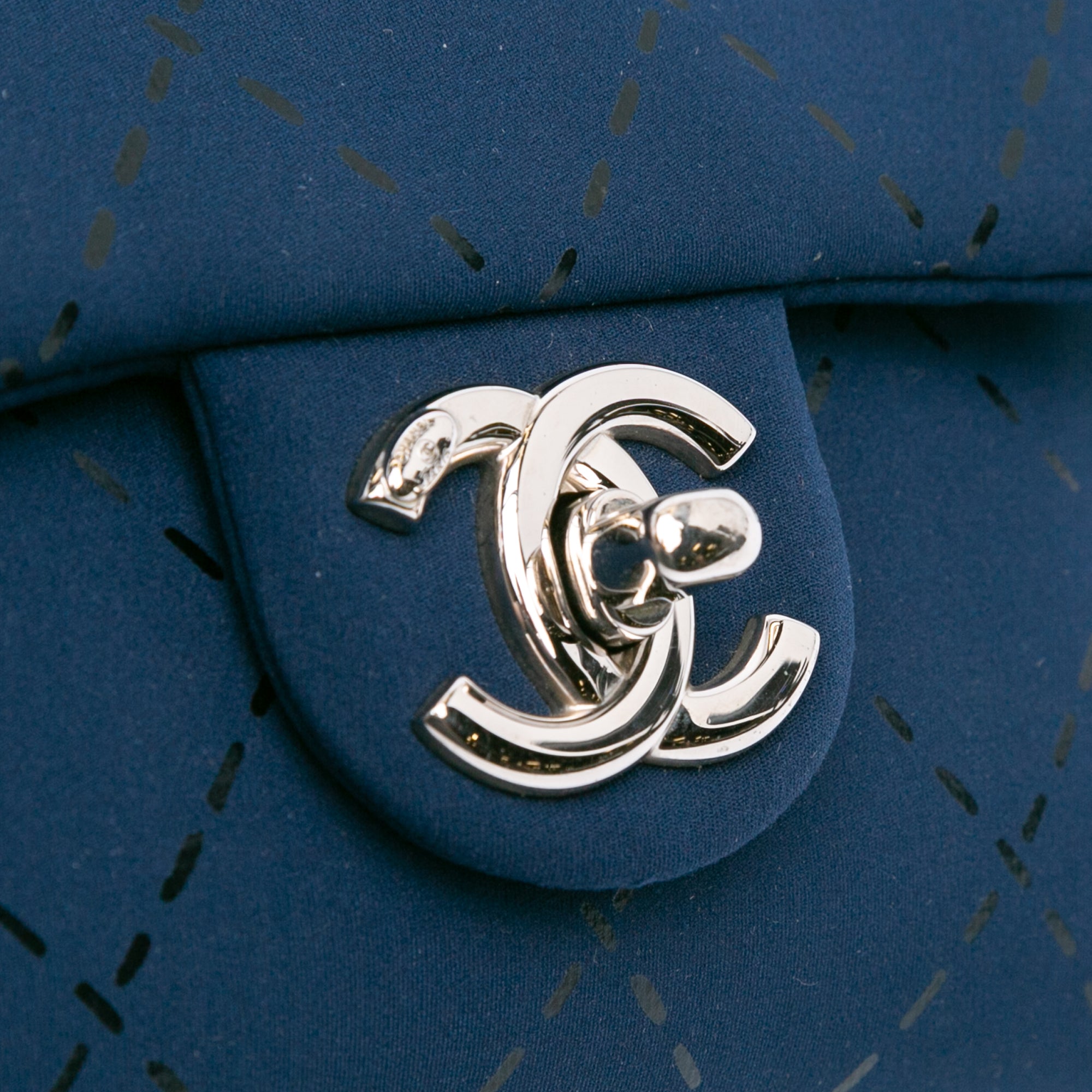 Chanel Classic Jersey Single Flap - image 7