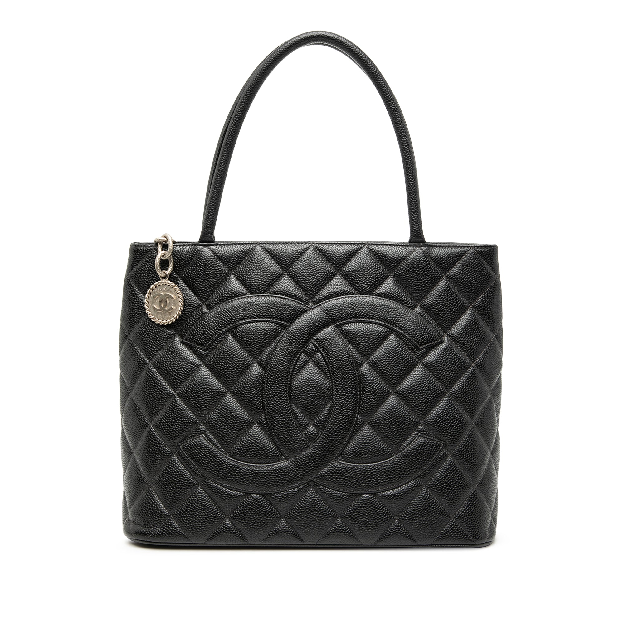 Chanel Caviar Medallion Tote - image 1