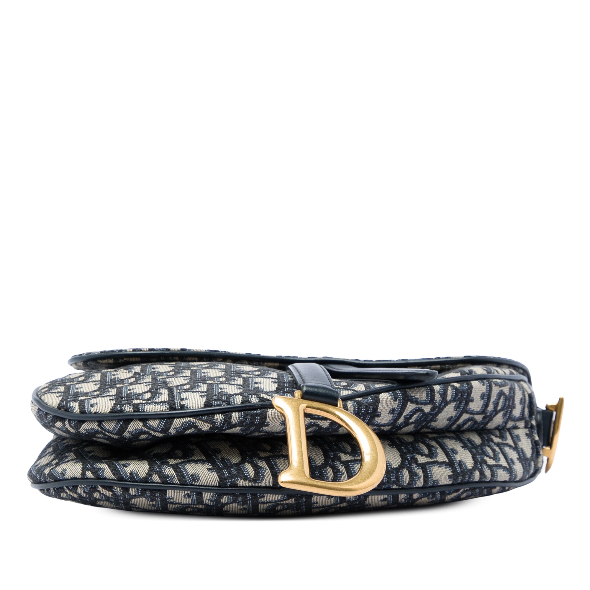 Dior Oblique Canvas Saddle Bag - image 3