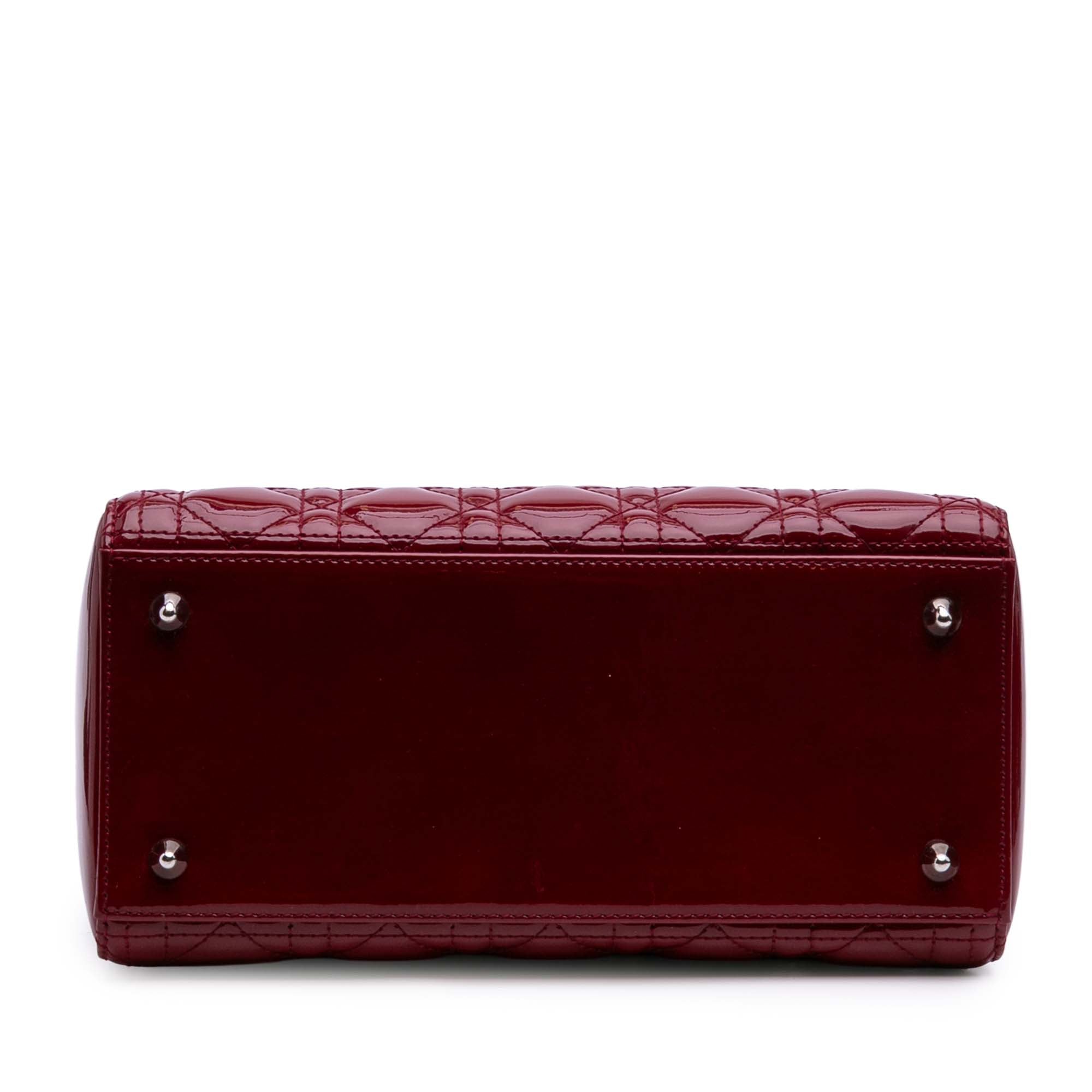 Dior Medium Patent Cannage Lady Dior - image 3