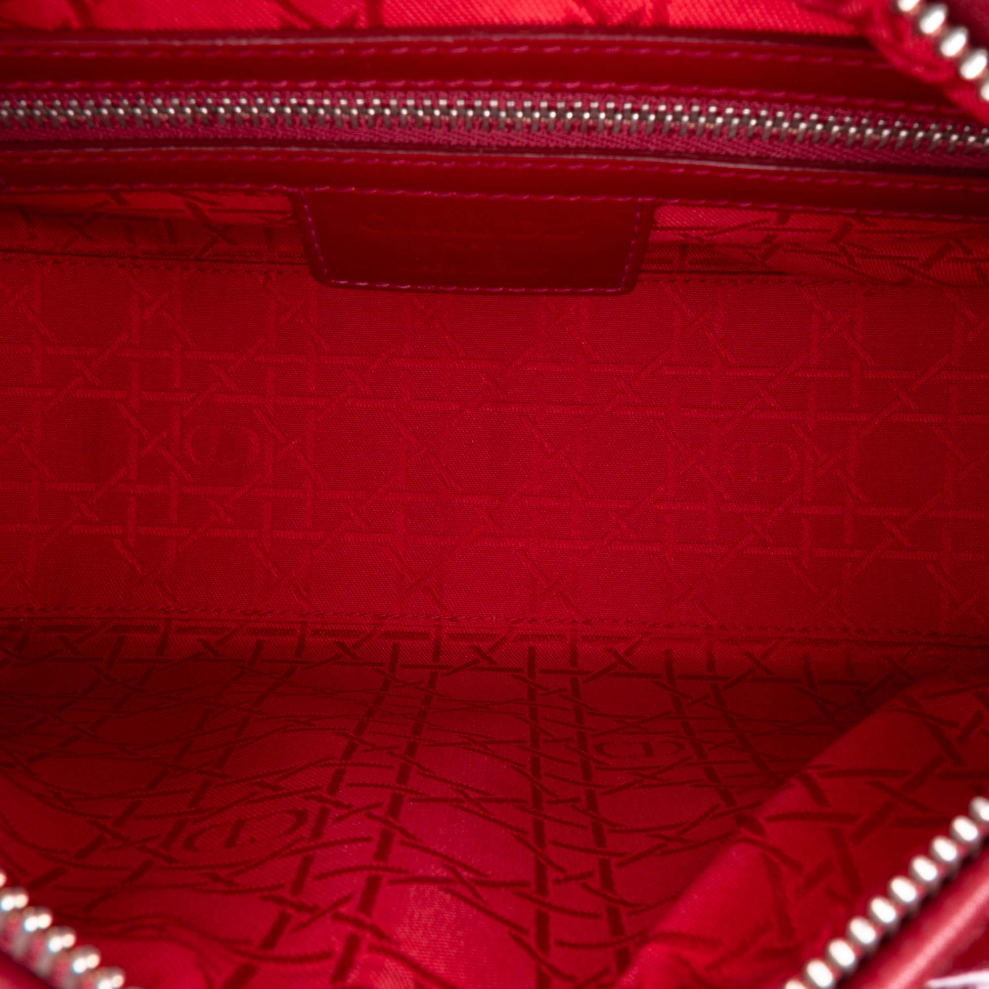 Dior Medium Patent Cannage Lady Dior - image 4