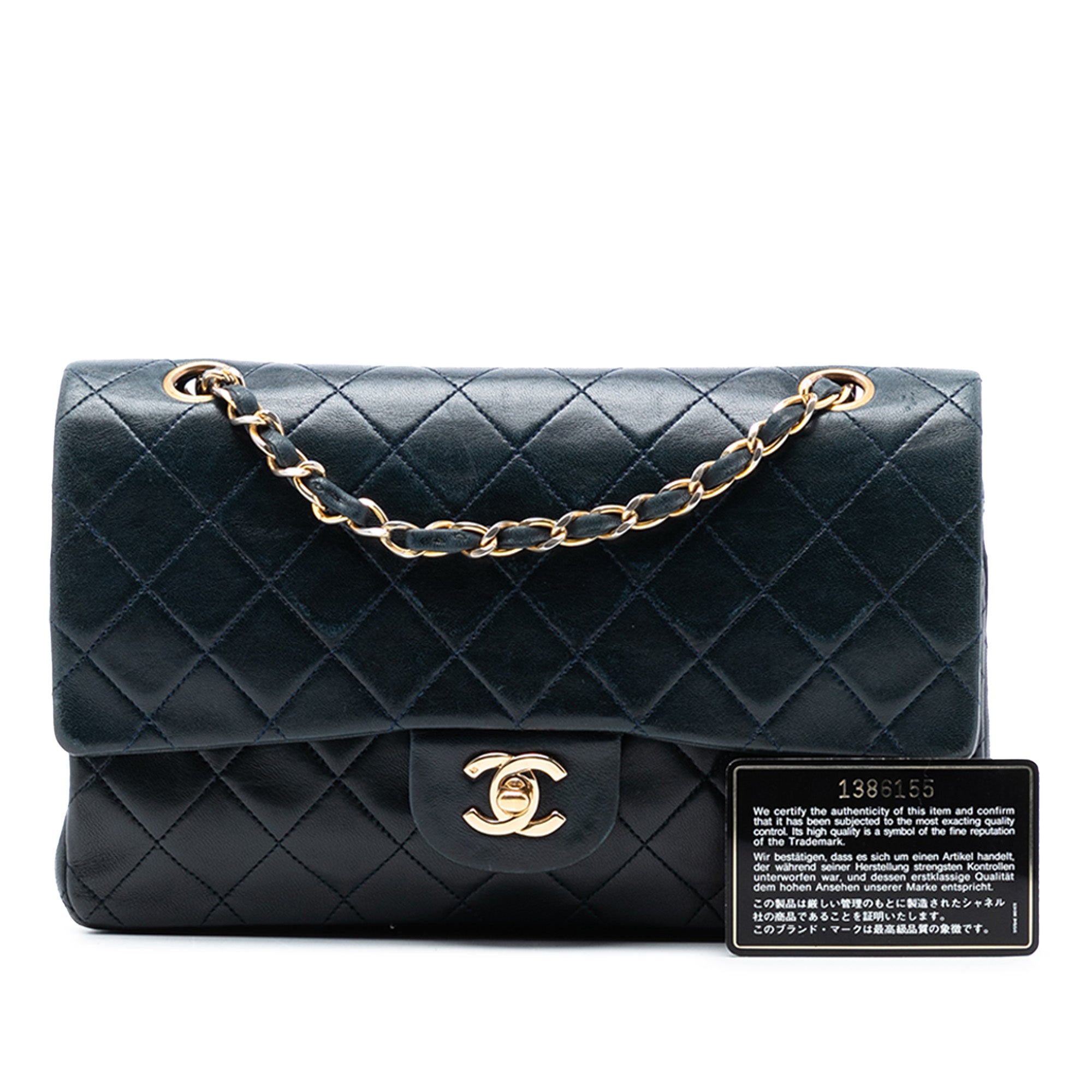 Chanel Medium Classic Lambskin Double Flap - image 8