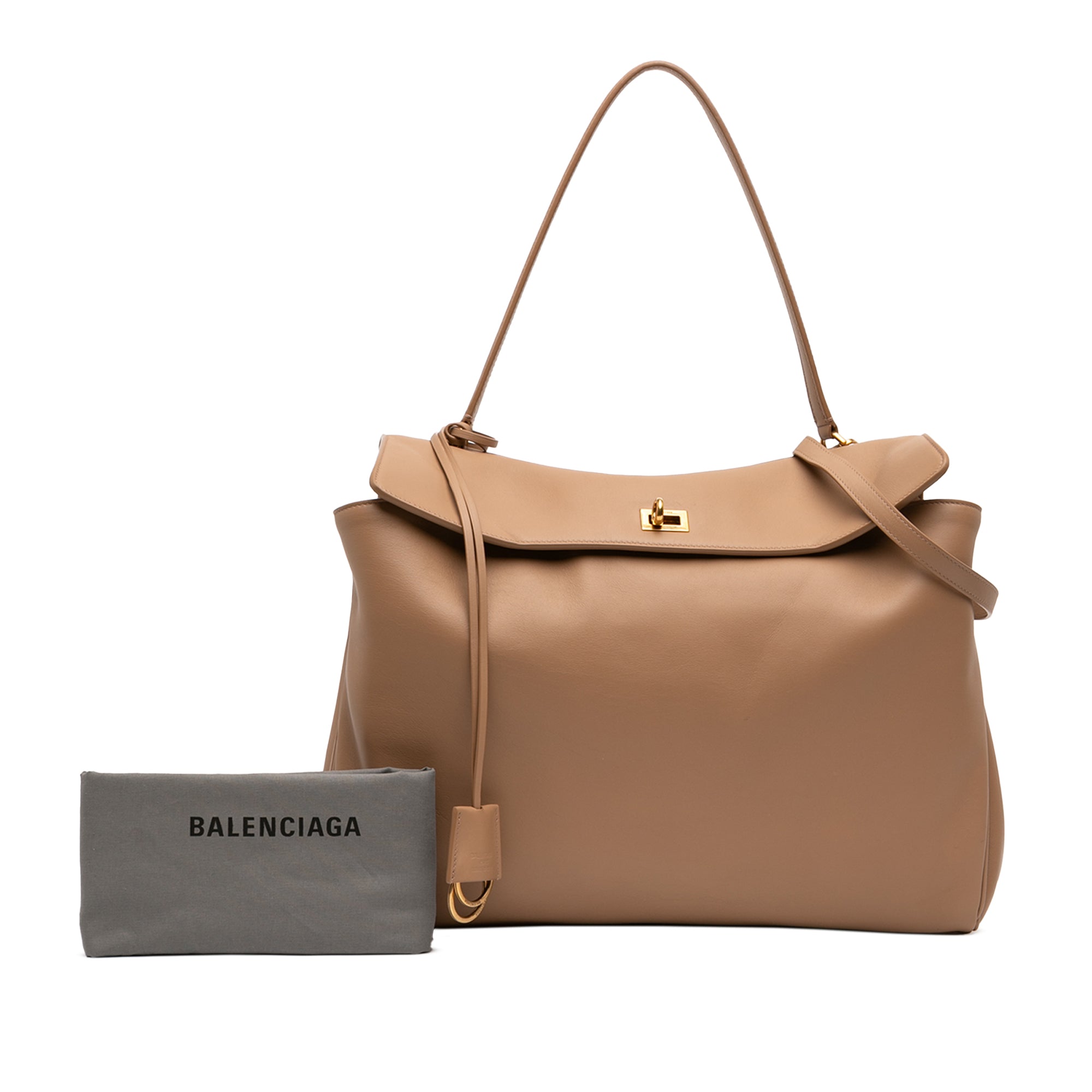 Balenciaga Large Smooth Calfskin Rodeo Satchel - image 11