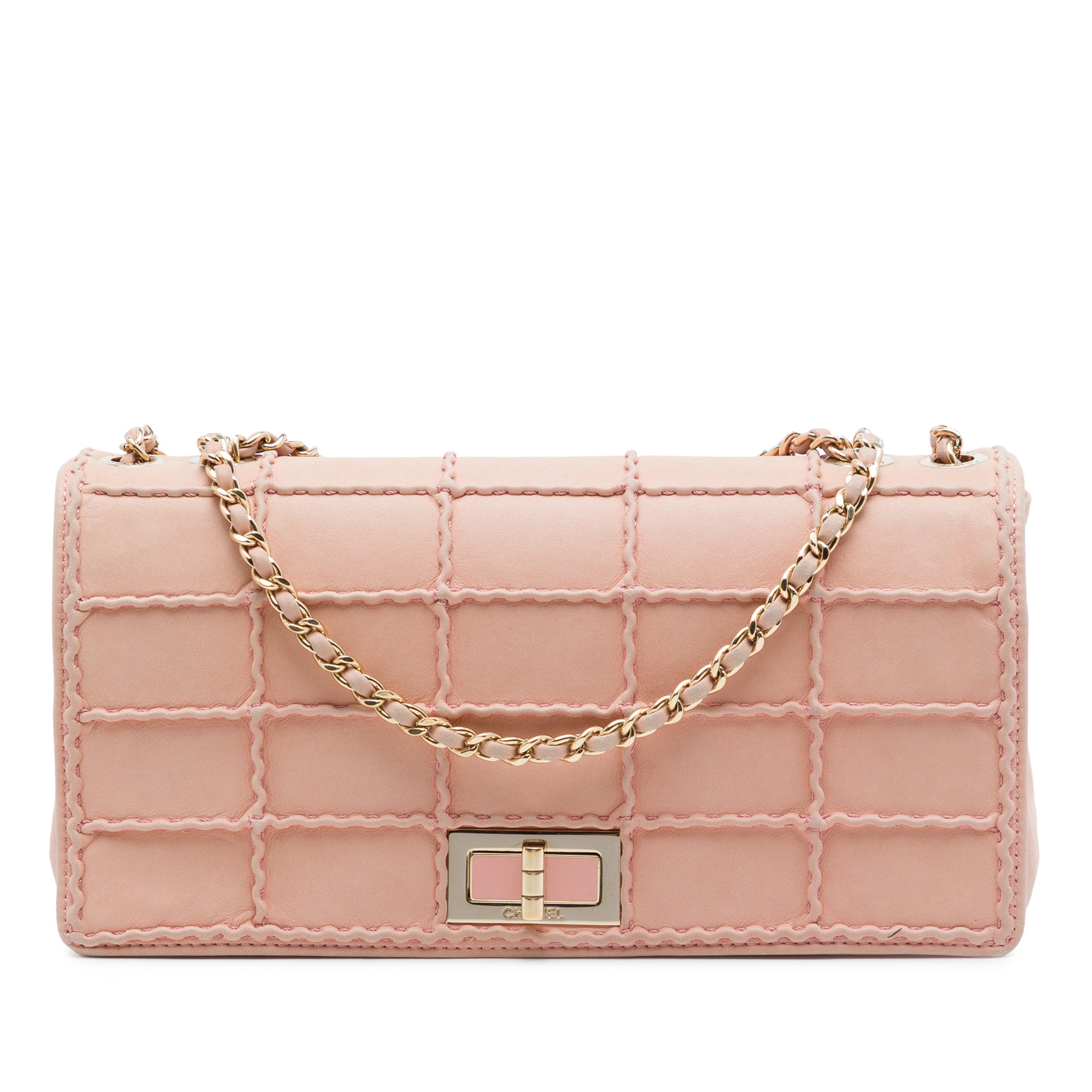 Chanel Chocolate Bar Lambskin Reissue 2.55 Flap - image 1
