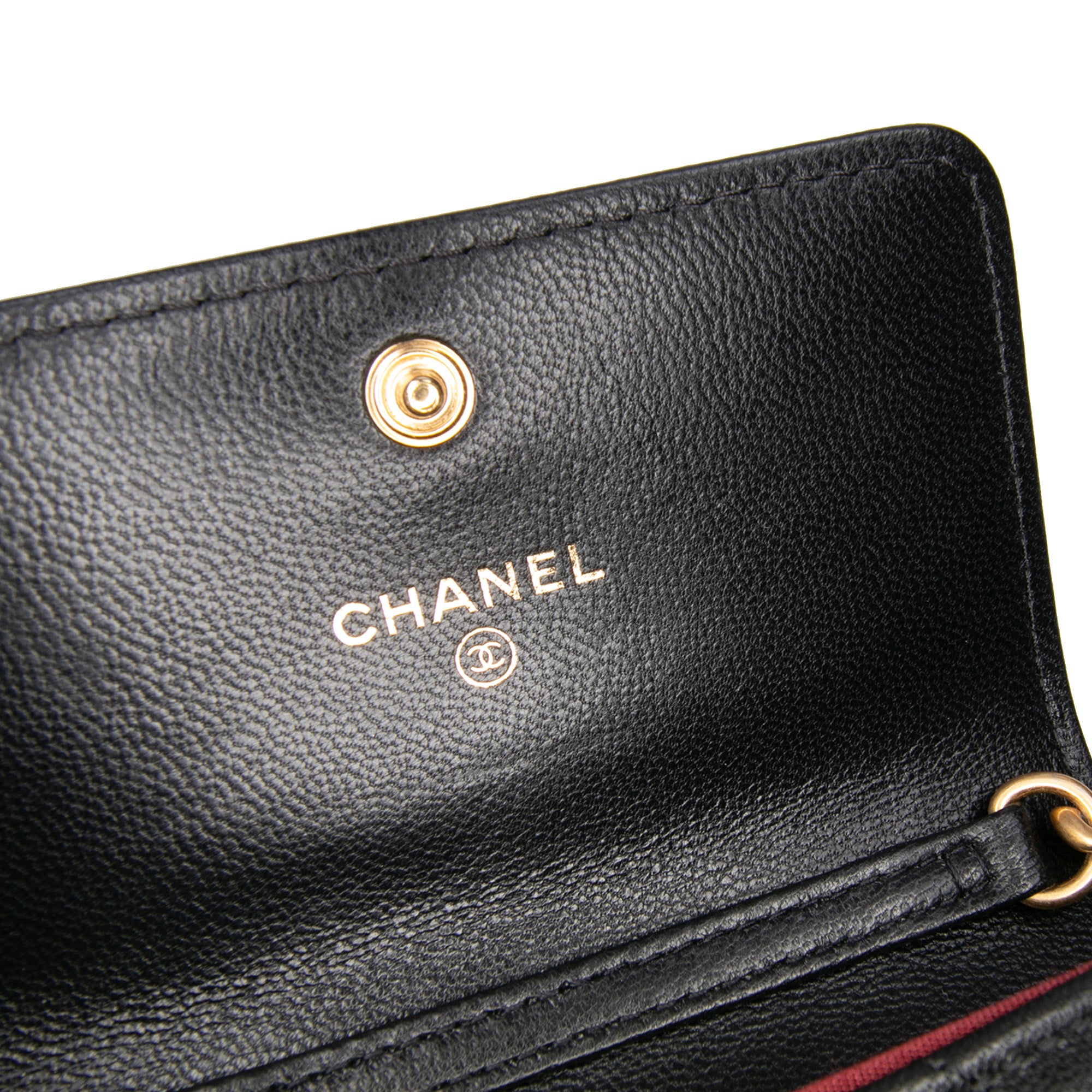 Chanel Quilted Lambskin 19 Flap Coin Purse With Chain - image 5