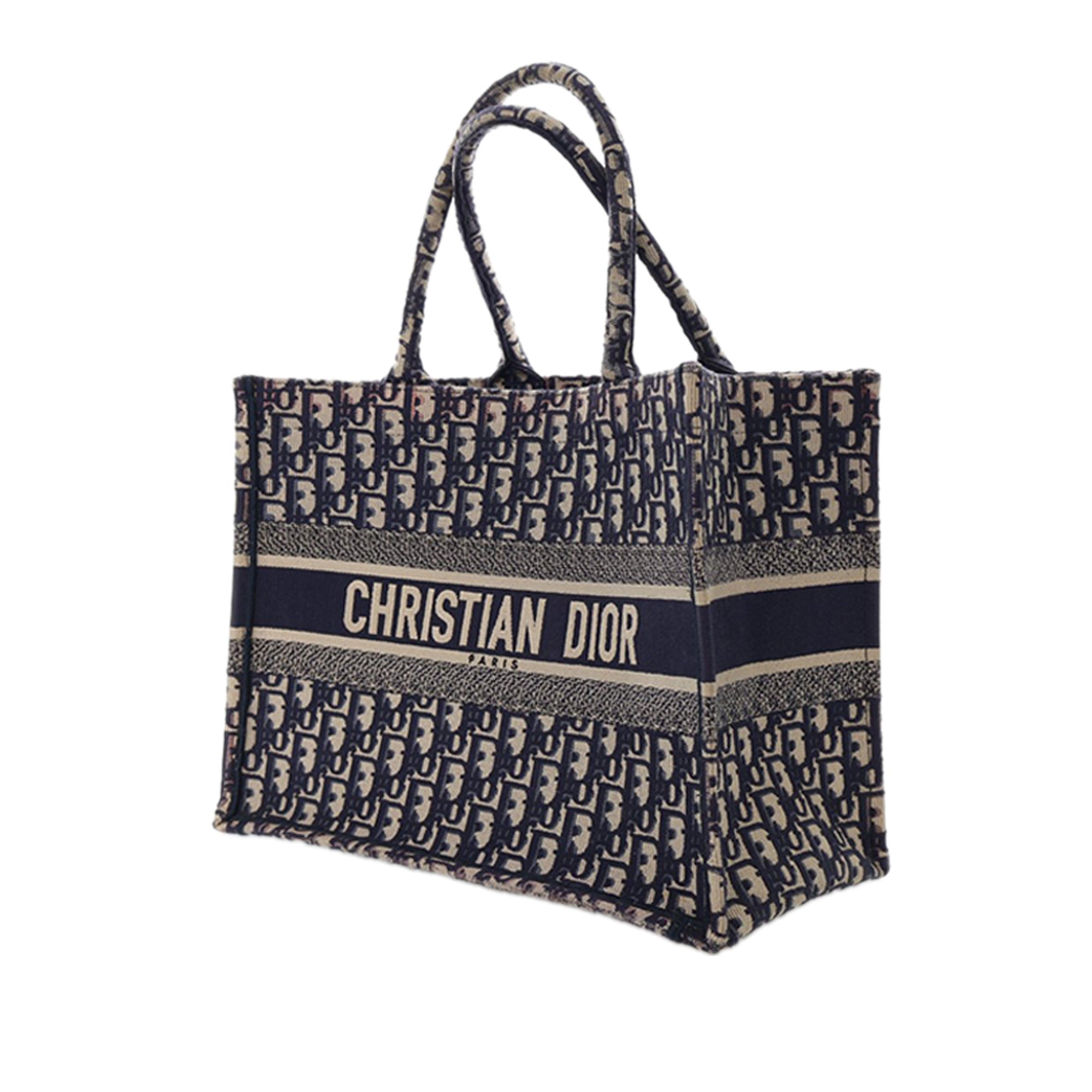 Dior Medium Oblique Embroidered Canvas Book Tote - image 2