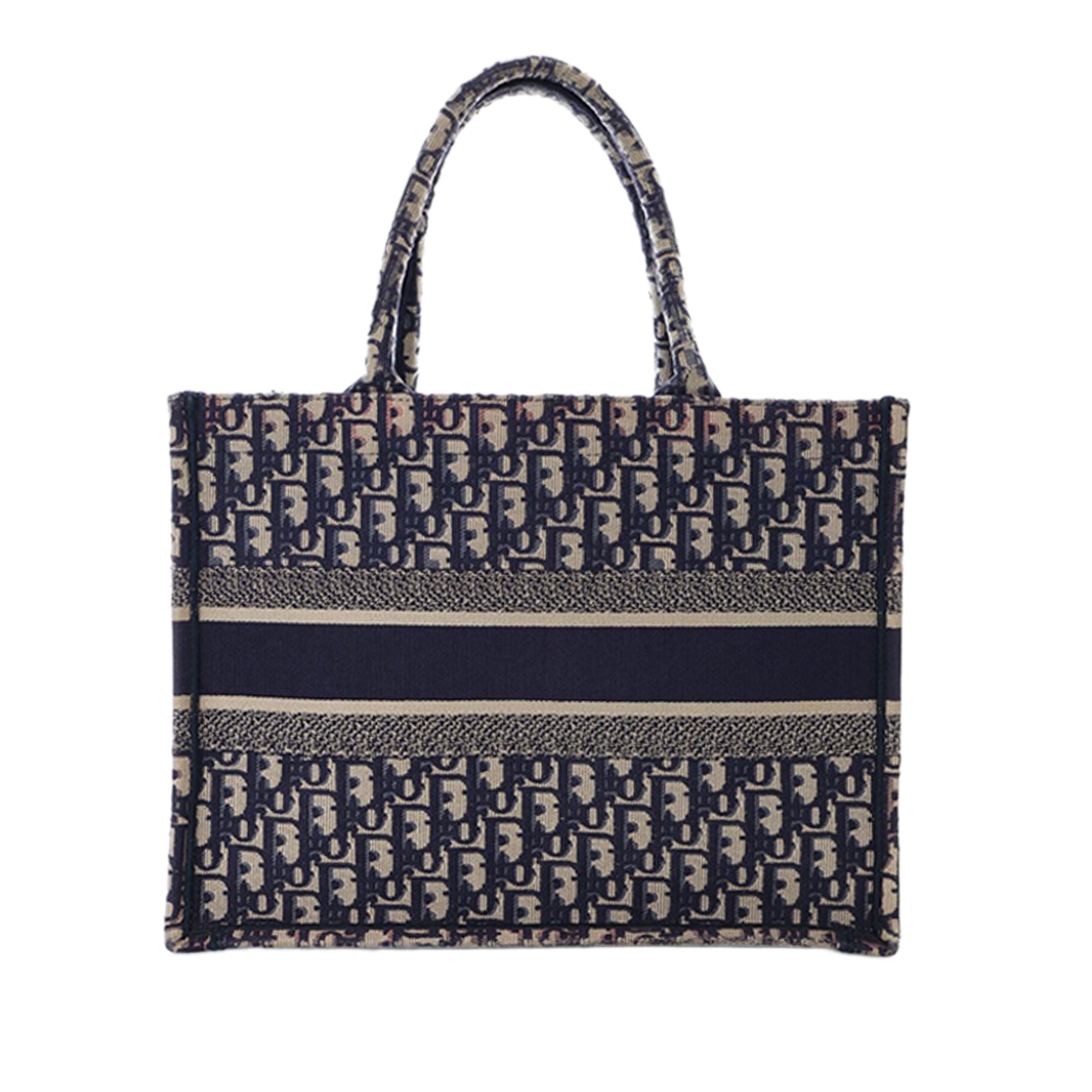 Dior Medium Oblique Embroidered Canvas Book Tote - image 4