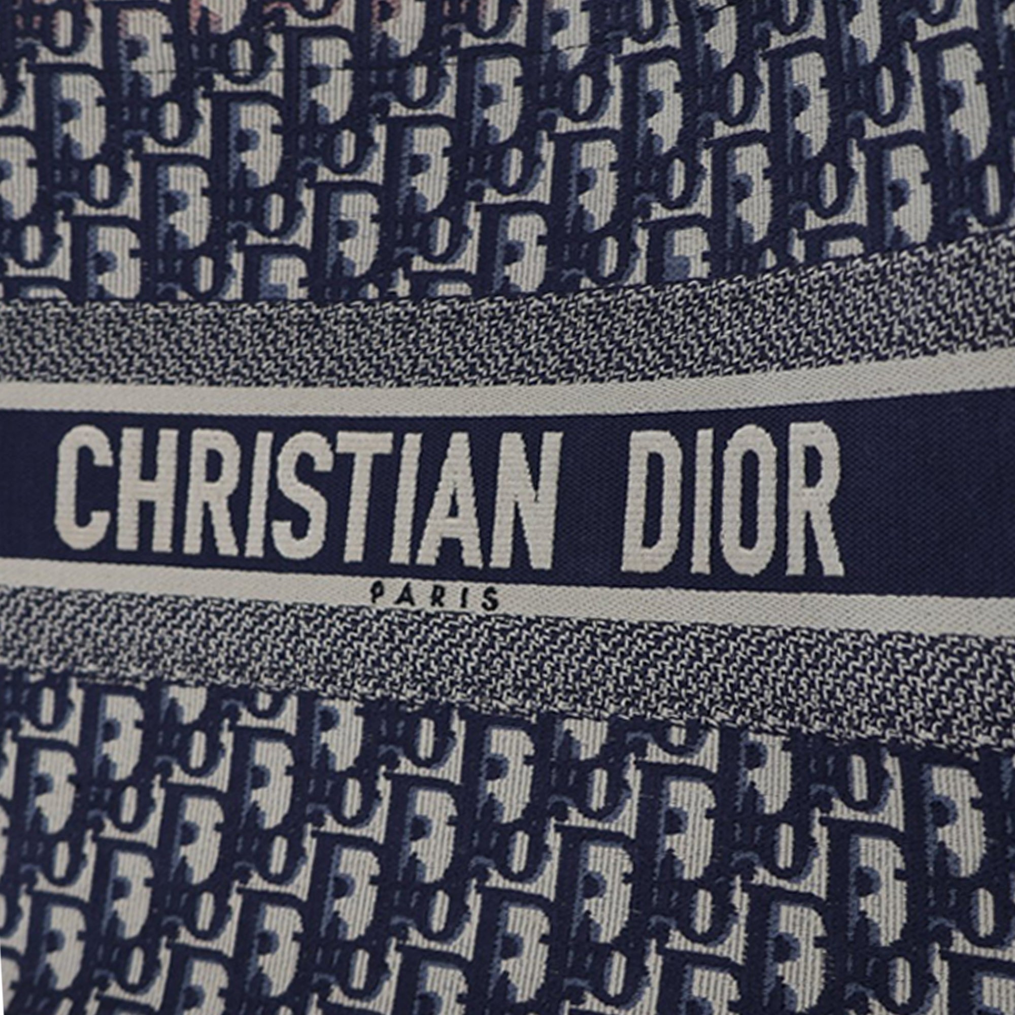 Dior Medium Oblique Embroidered Canvas Book Tote - image 9