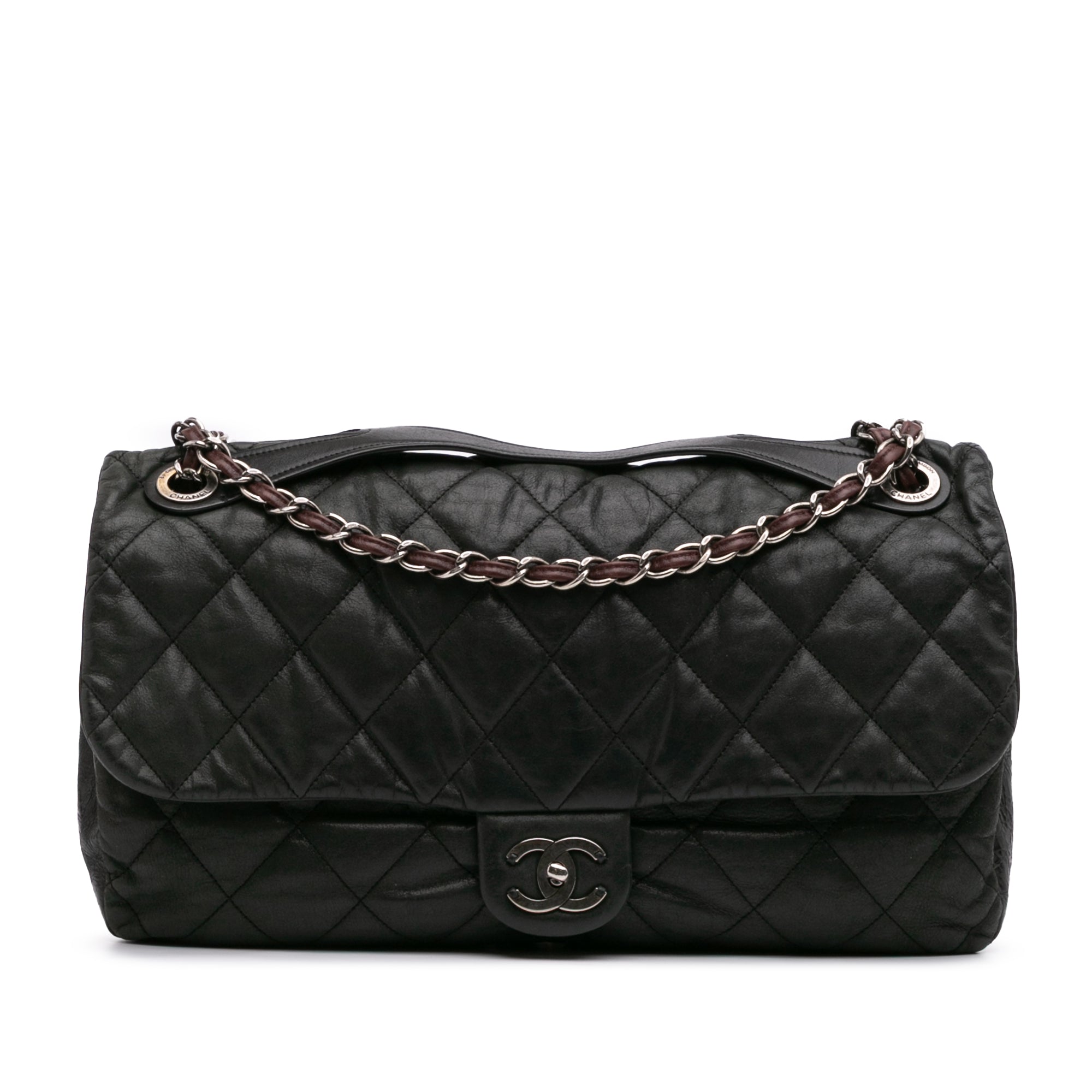 Chanel Jumbo Iridescent Calfskin In The Mix Flap - image 1