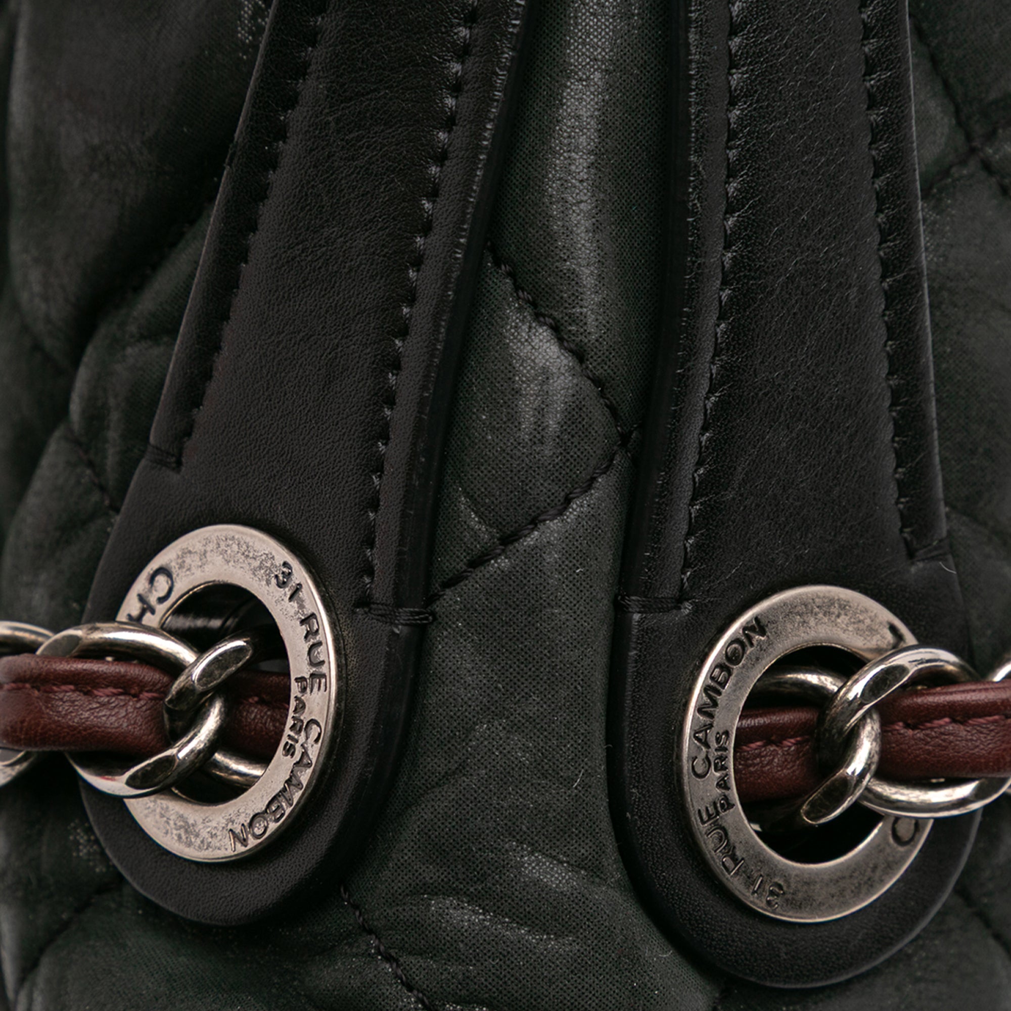 Chanel Jumbo Iridescent Calfskin In The Mix Flap - image 9