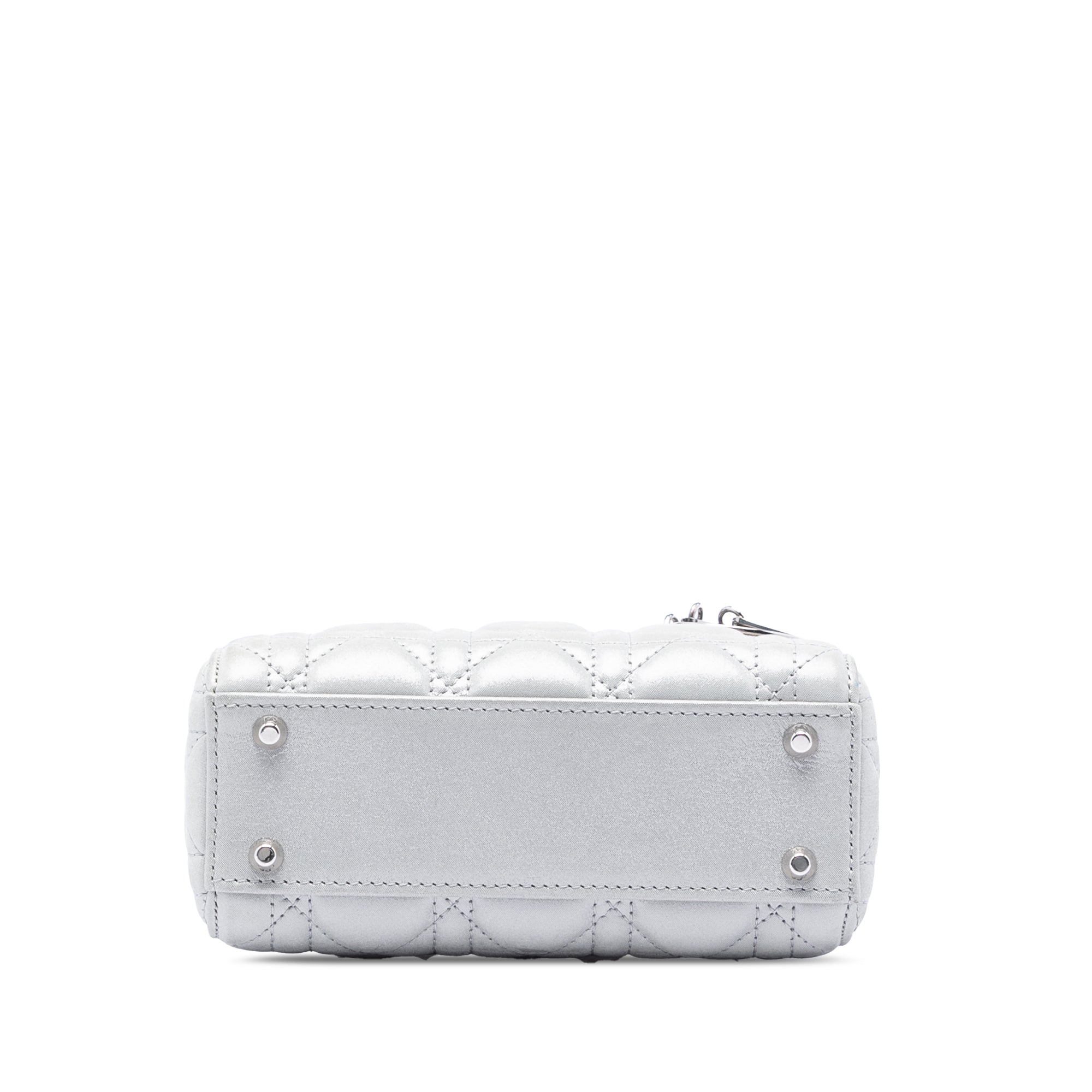 Dior Mini Iridescent Lambskin Cannage Lady Dior - image 3