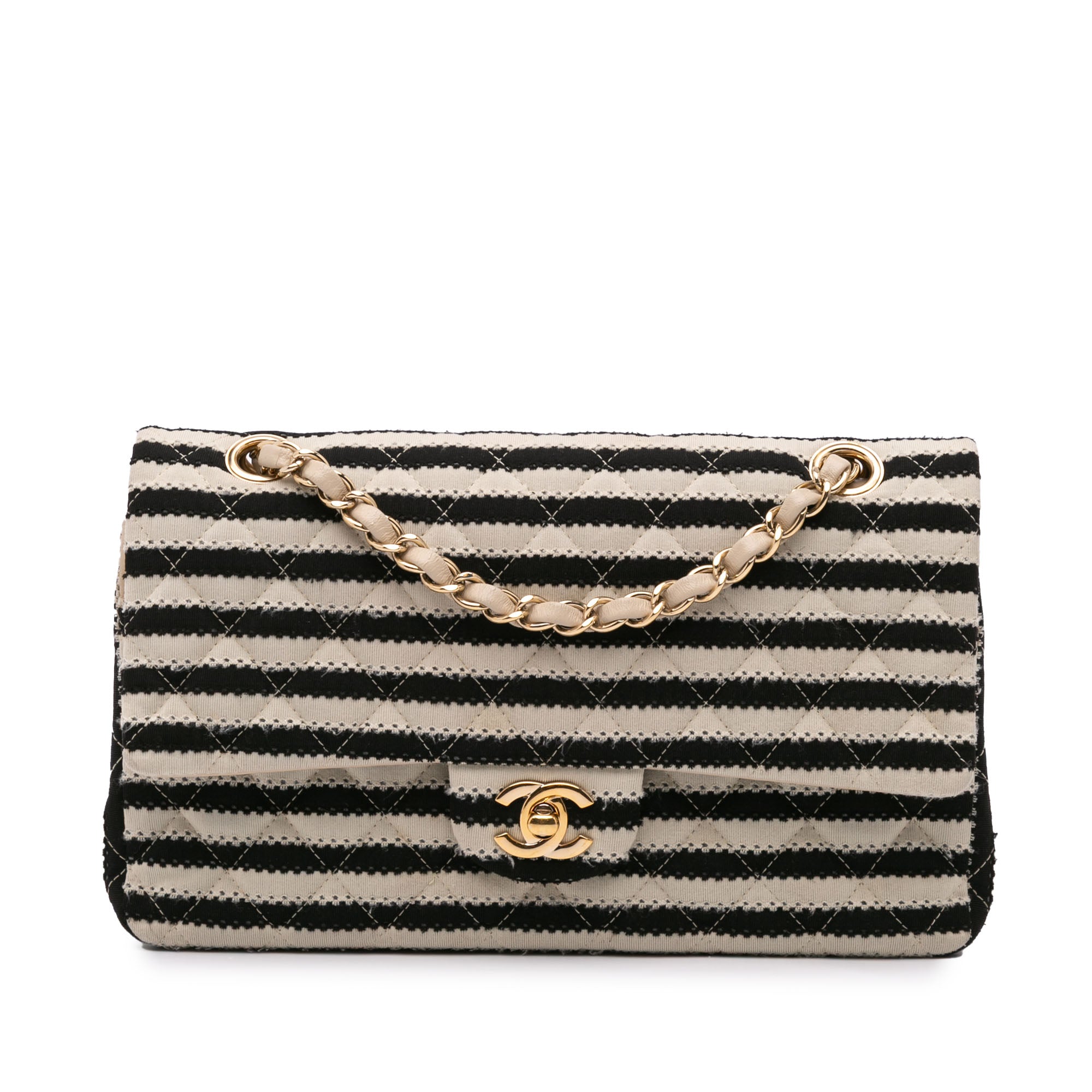 Chanel Medium Classic Jersey Coco Sailor Double Flap - image 1