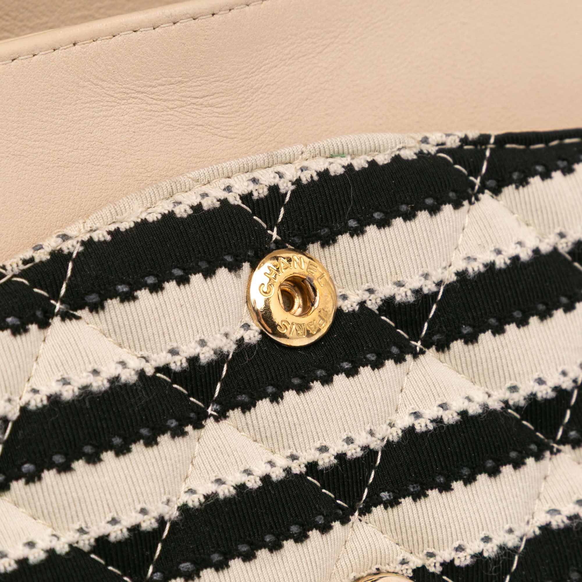 Chanel Medium Classic Jersey Coco Sailor Double Flap - image 9