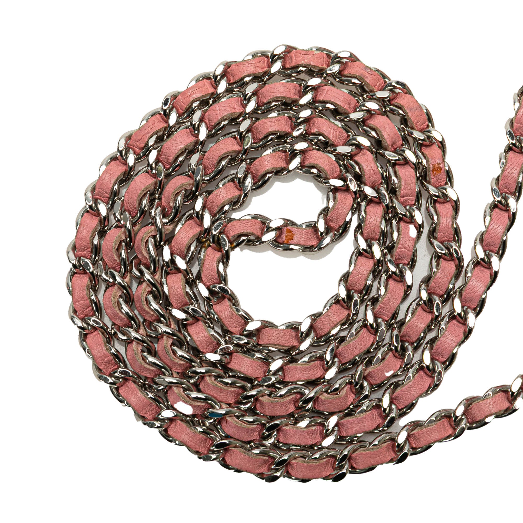 Chanel CC Embossed Lambskin Camellia Wallet On Chain - image 10