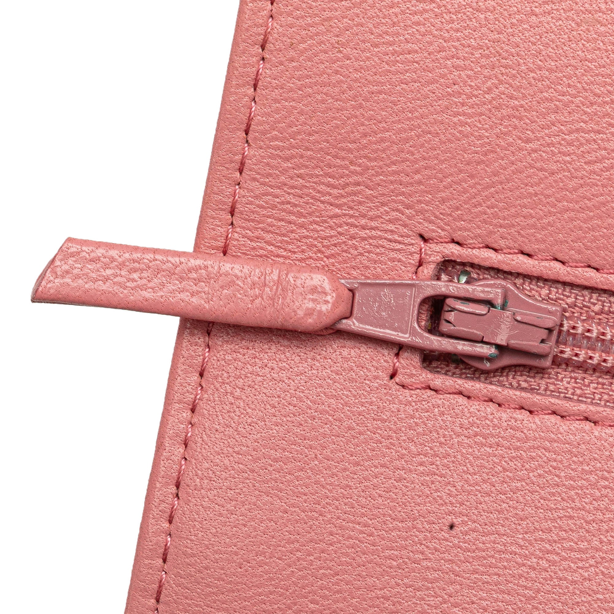 Chanel CC Embossed Lambskin Camellia Wallet On Chain - image 8
