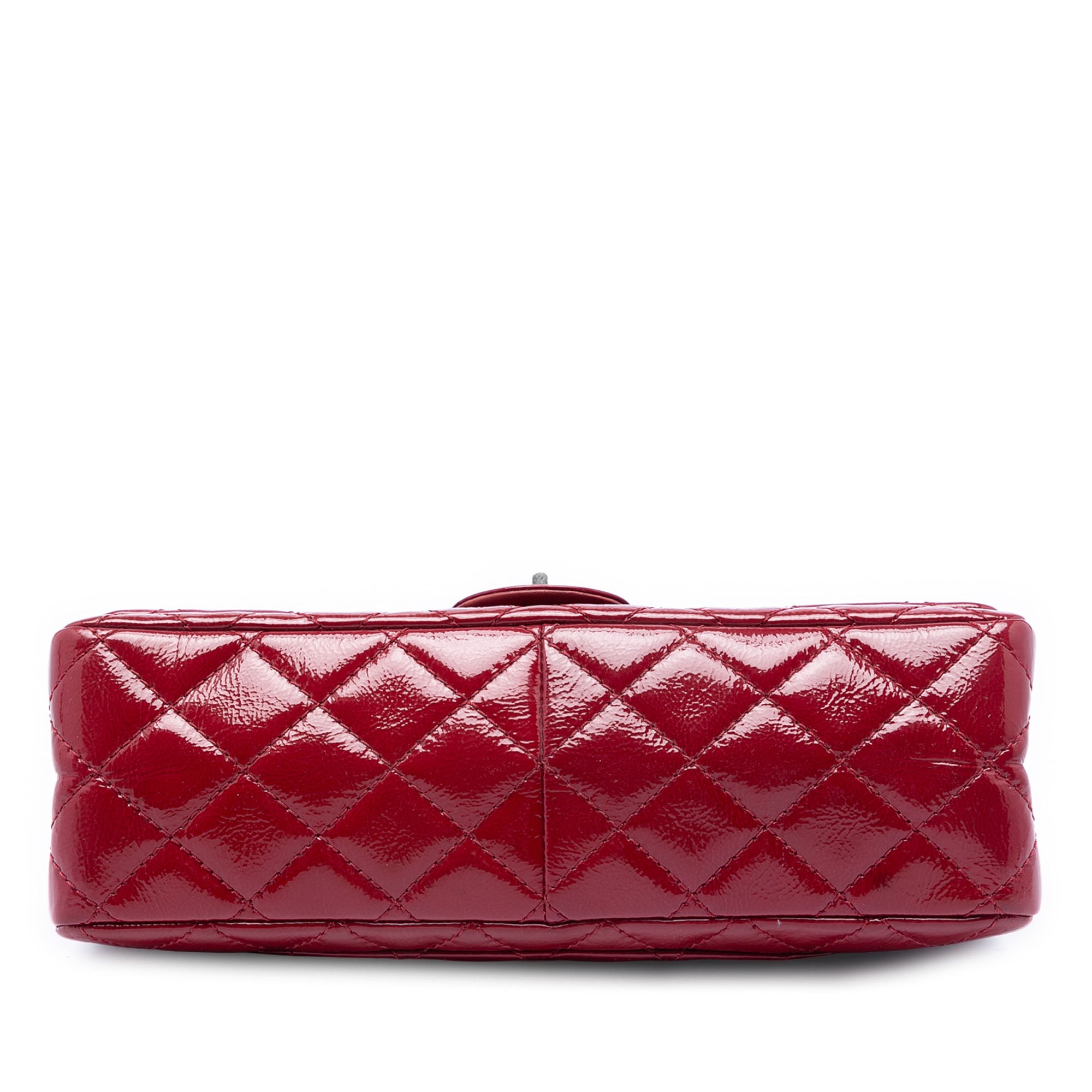 Chanel Quilted Crinkled Patent Reissue 2.55 Double Flap 226 - image 3