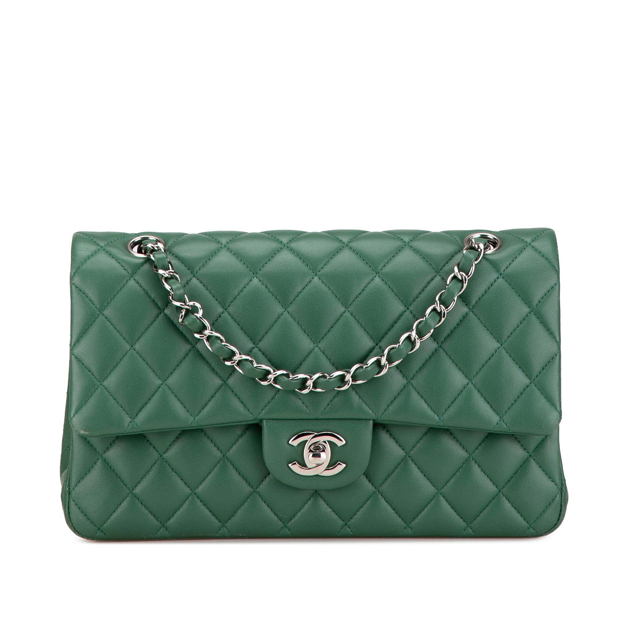 Chanel Medium Classic Lambskin Double Flap - image 1