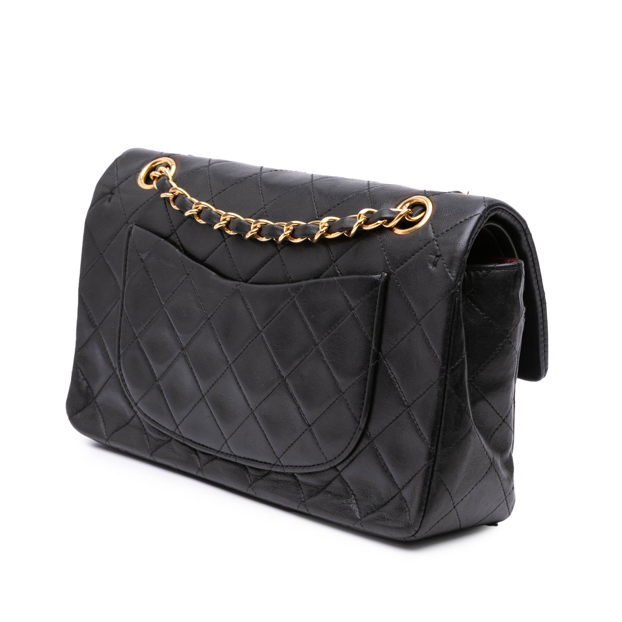 Chanel Small Classic Lambskin Double Flap - image 2