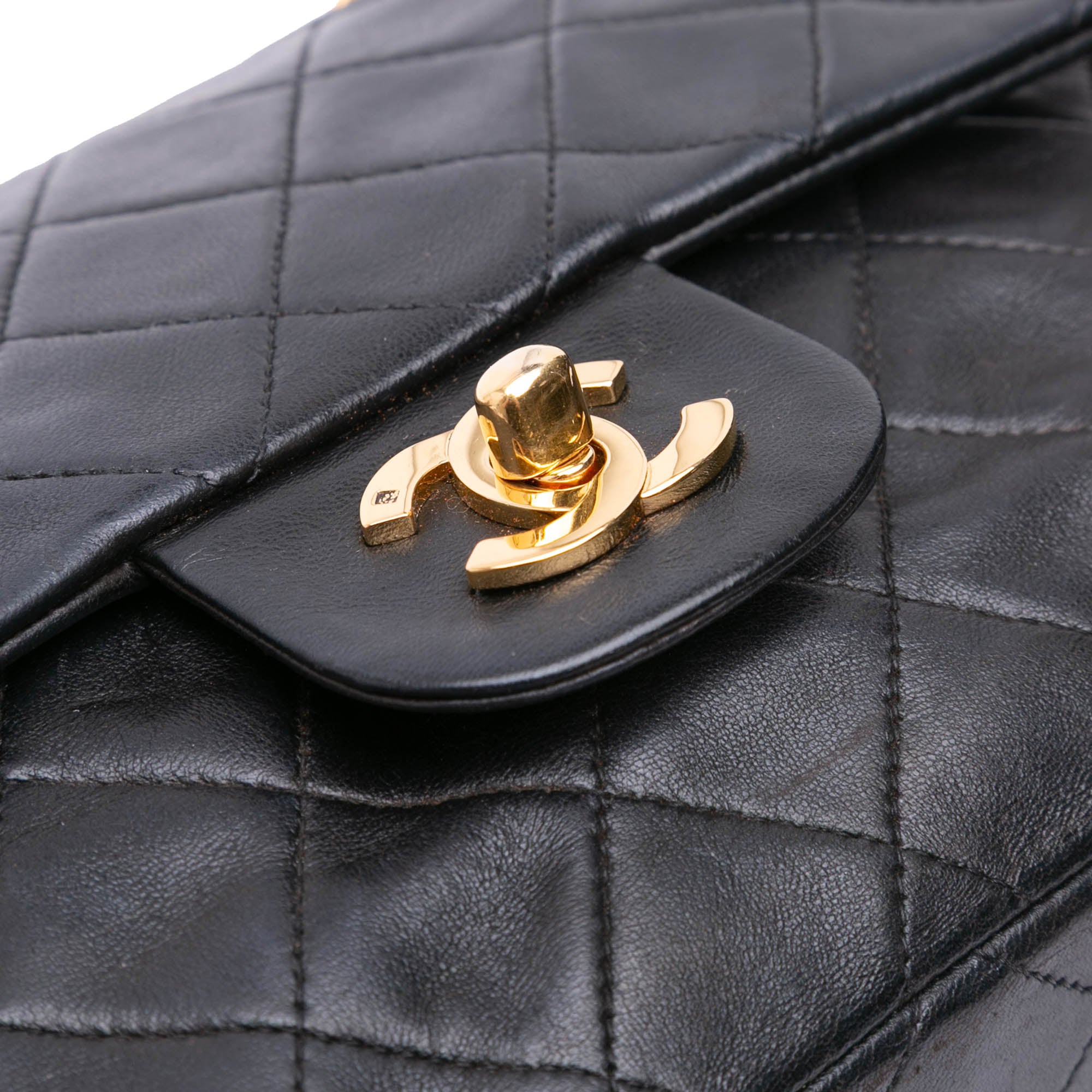 Chanel Small Classic Lambskin Double Flap - image 7