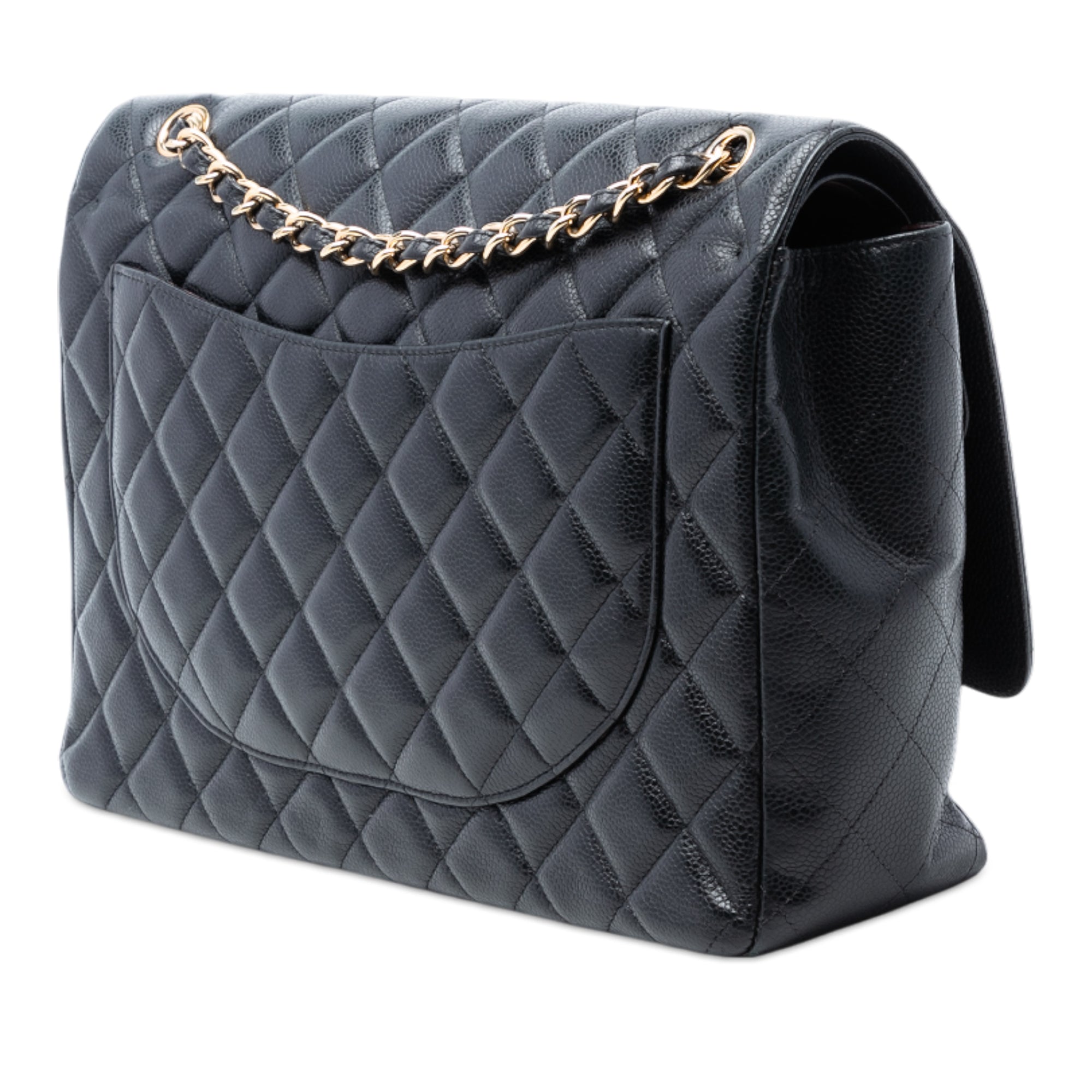 Chanel Maxi Classic Caviar Double Flap - image 2
