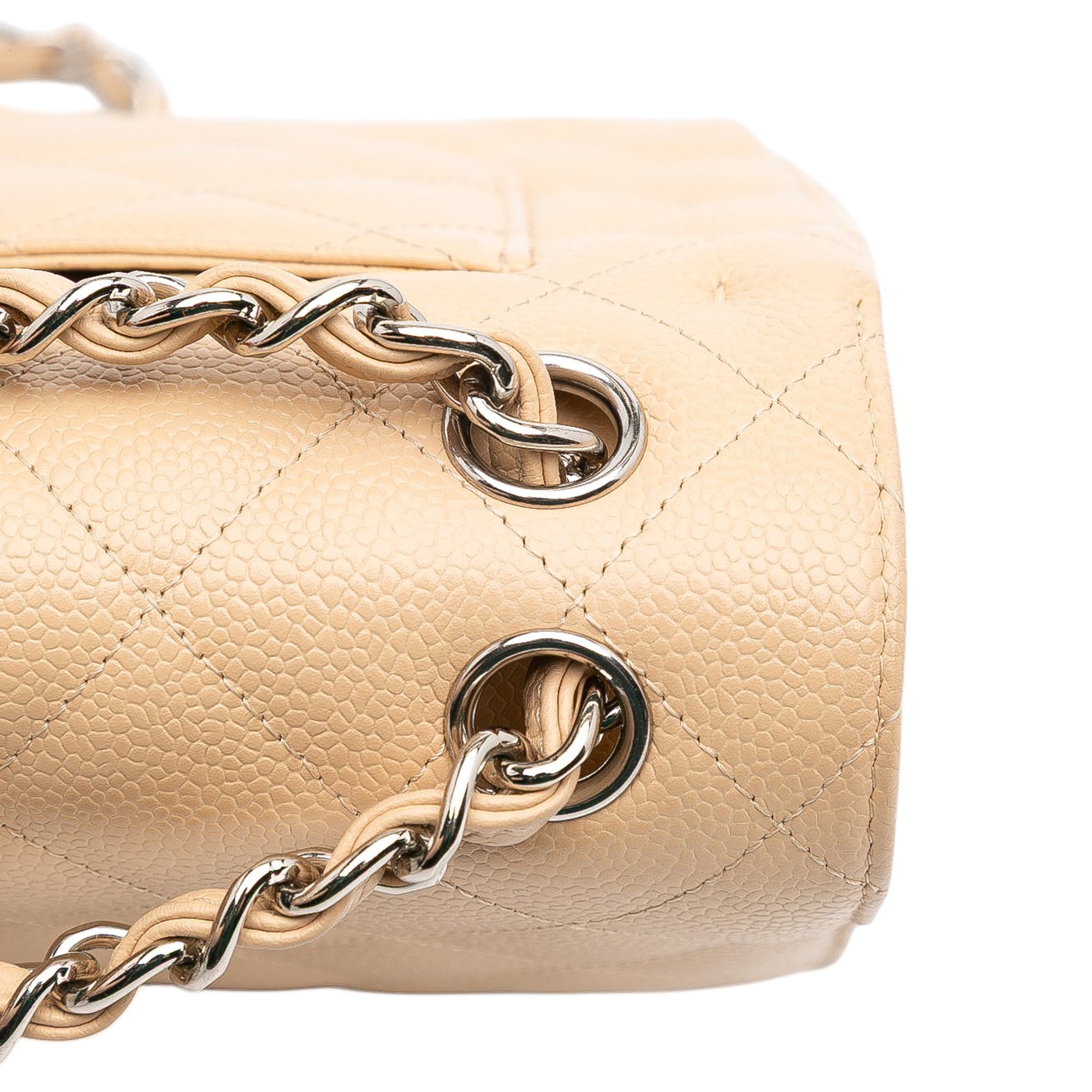 Chanel Jumbo Classic Caviar Double Flap - image 13