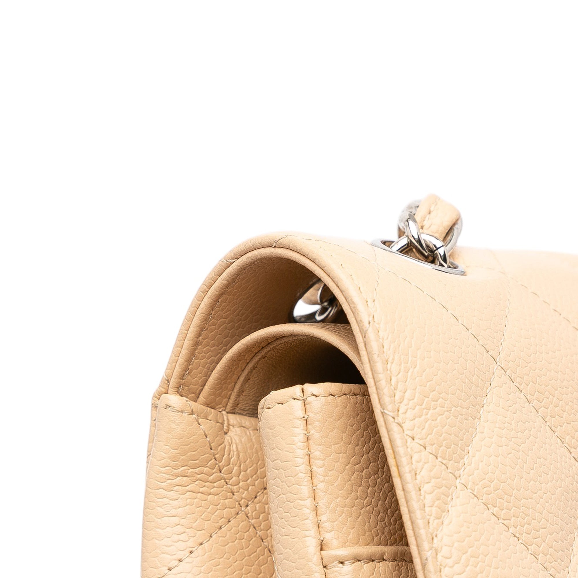 Chanel Jumbo Classic Caviar Double Flap - image 15