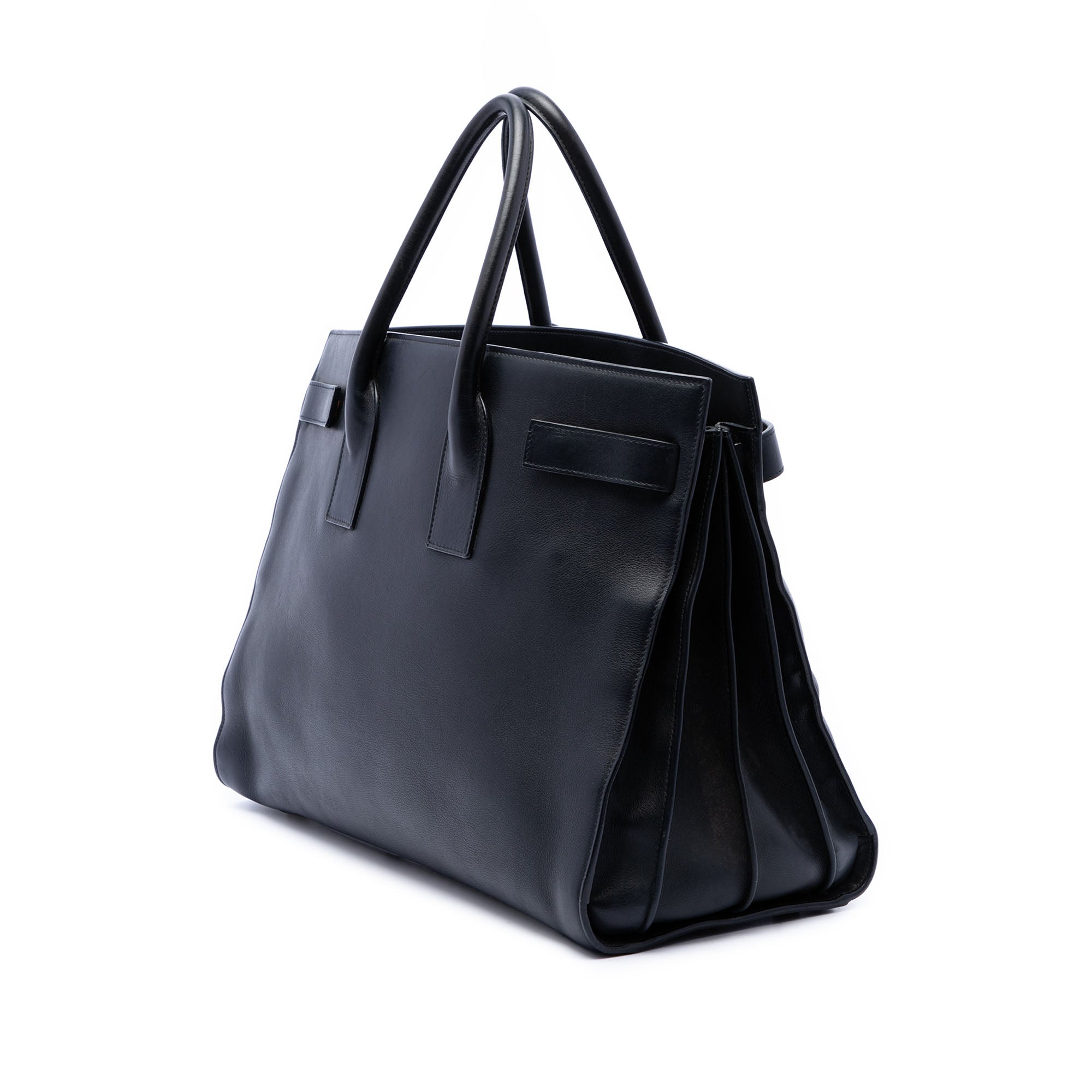 Saint Laurent Large Soft Calfskin Sac De Jour Satchel - image 2