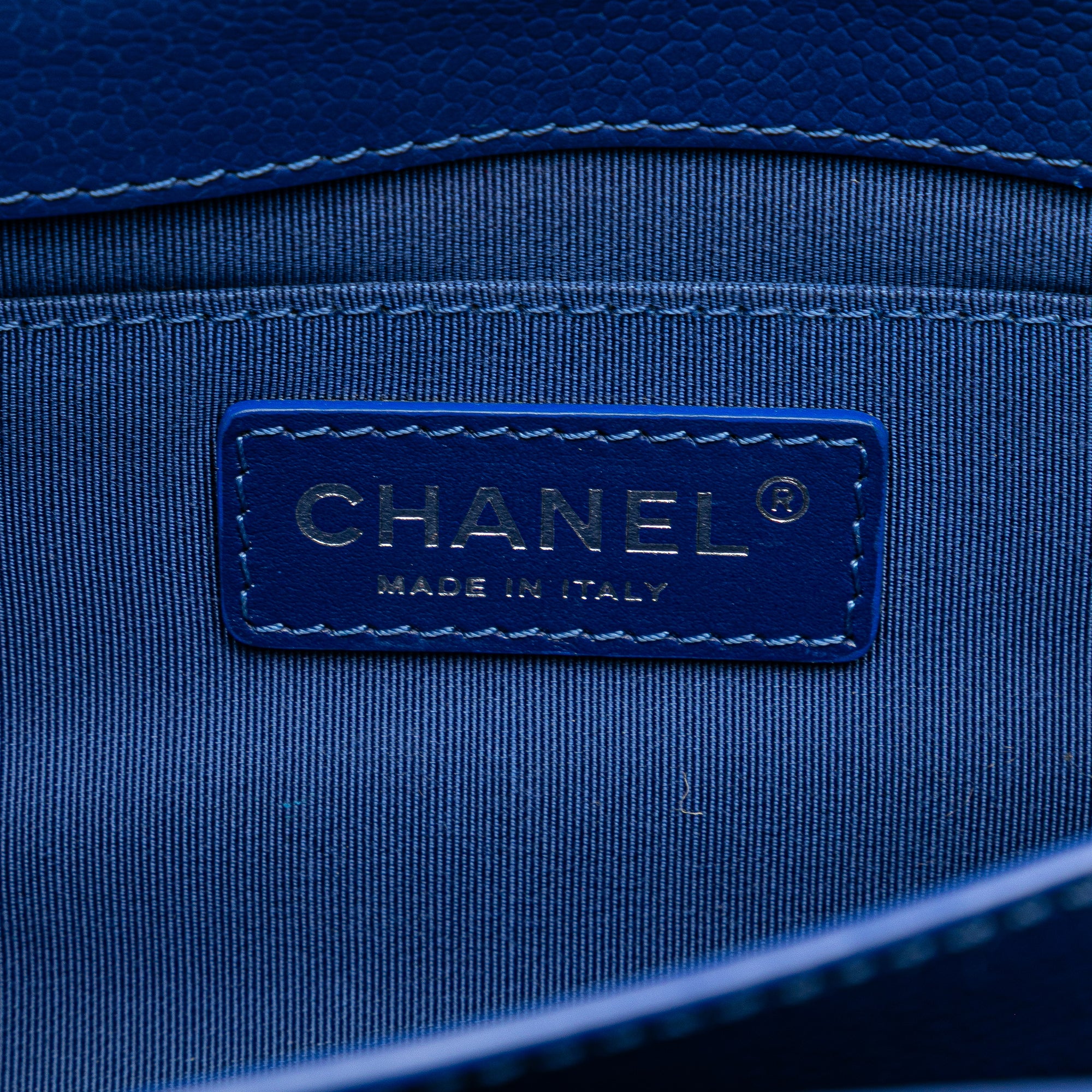 Chanel Quilted Caviar CC Box Flap - image 5