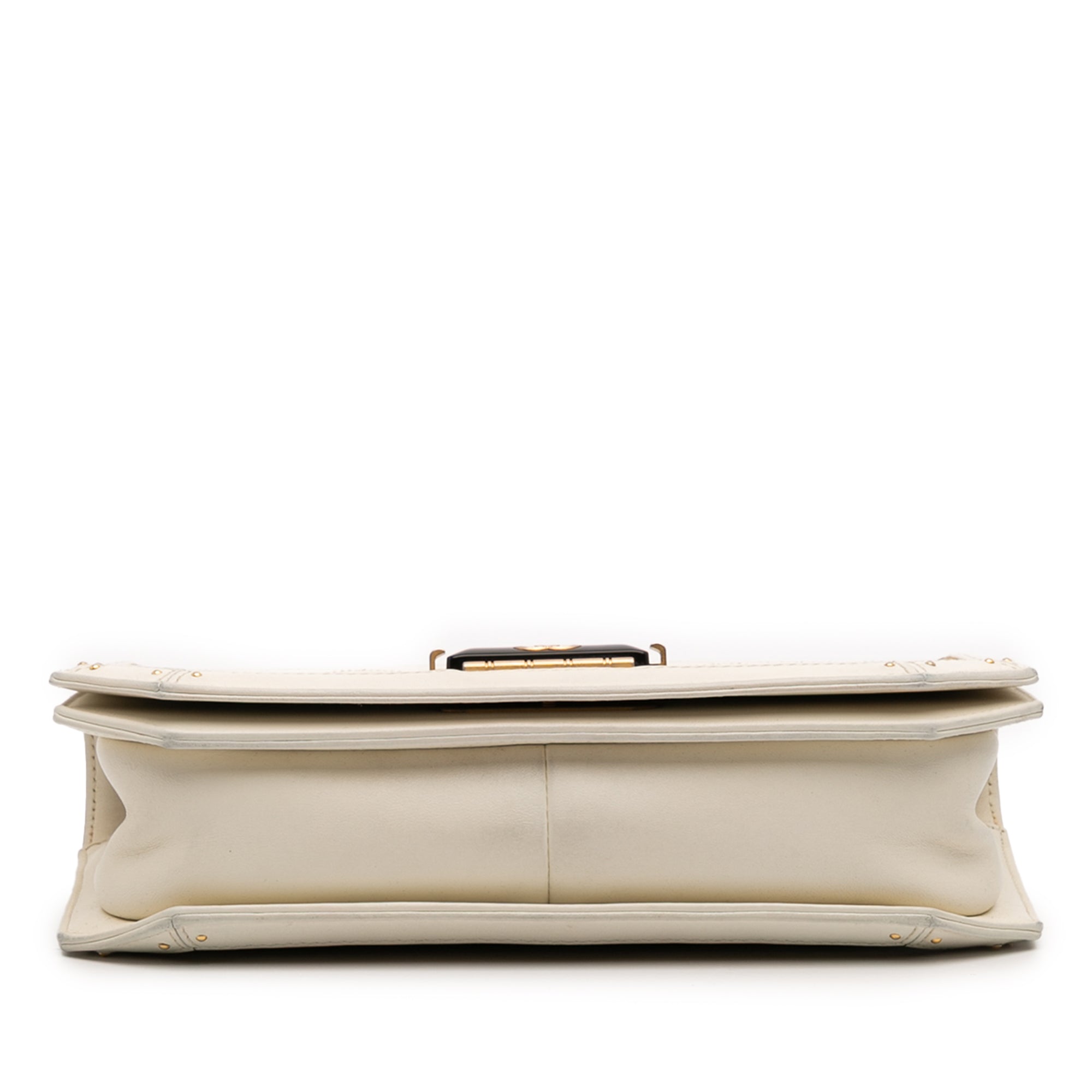 Chanel Medium Quilted Calfskin Octagon CC Clasp Flap - image 3