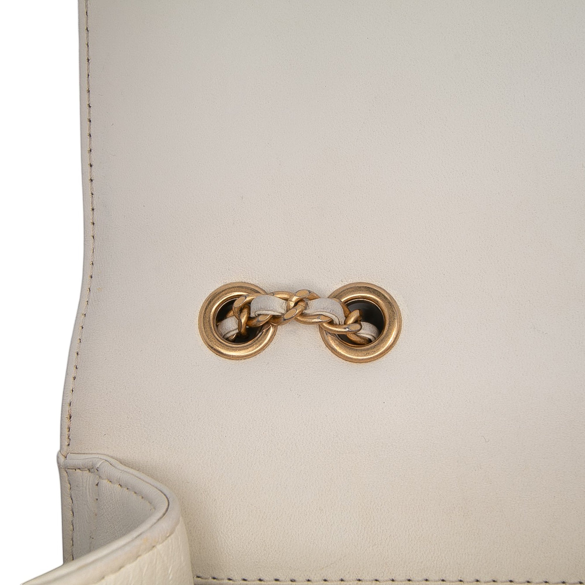 Chanel Medium Quilted Calfskin Octagon CC Clasp Flap - image 7