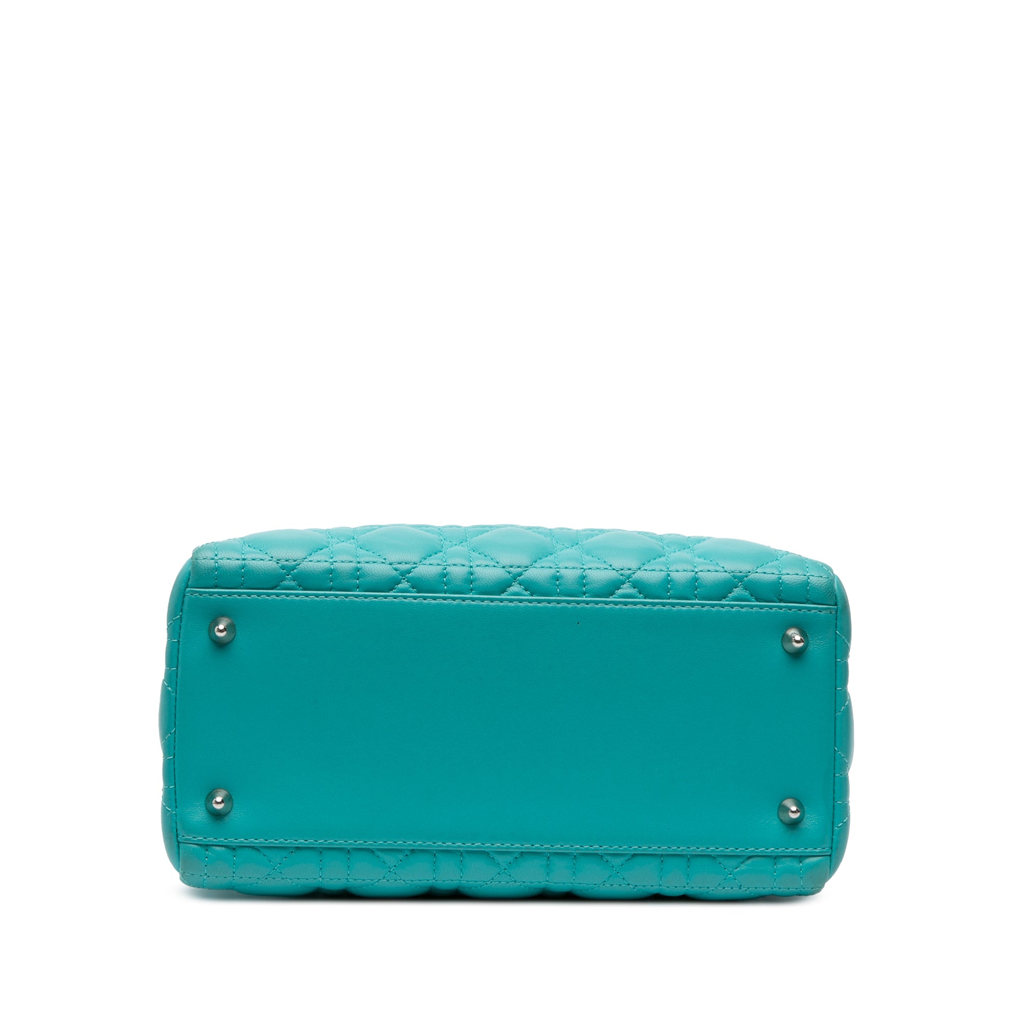 Dior Medium Lambskin Cannage Lady Dior - image 3