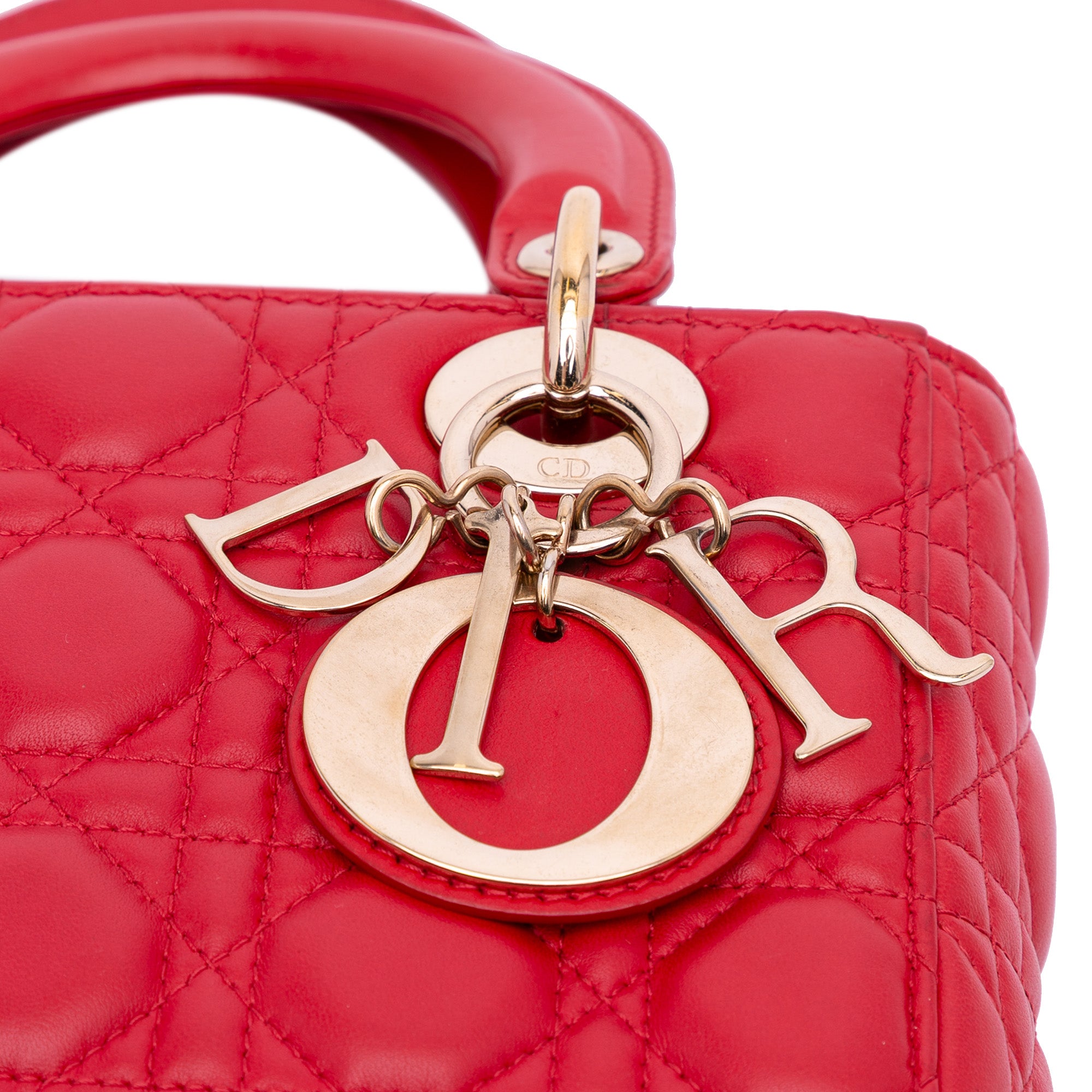 Dior Small Lambskin Cannage My ABCDior Lady Dior - image 7