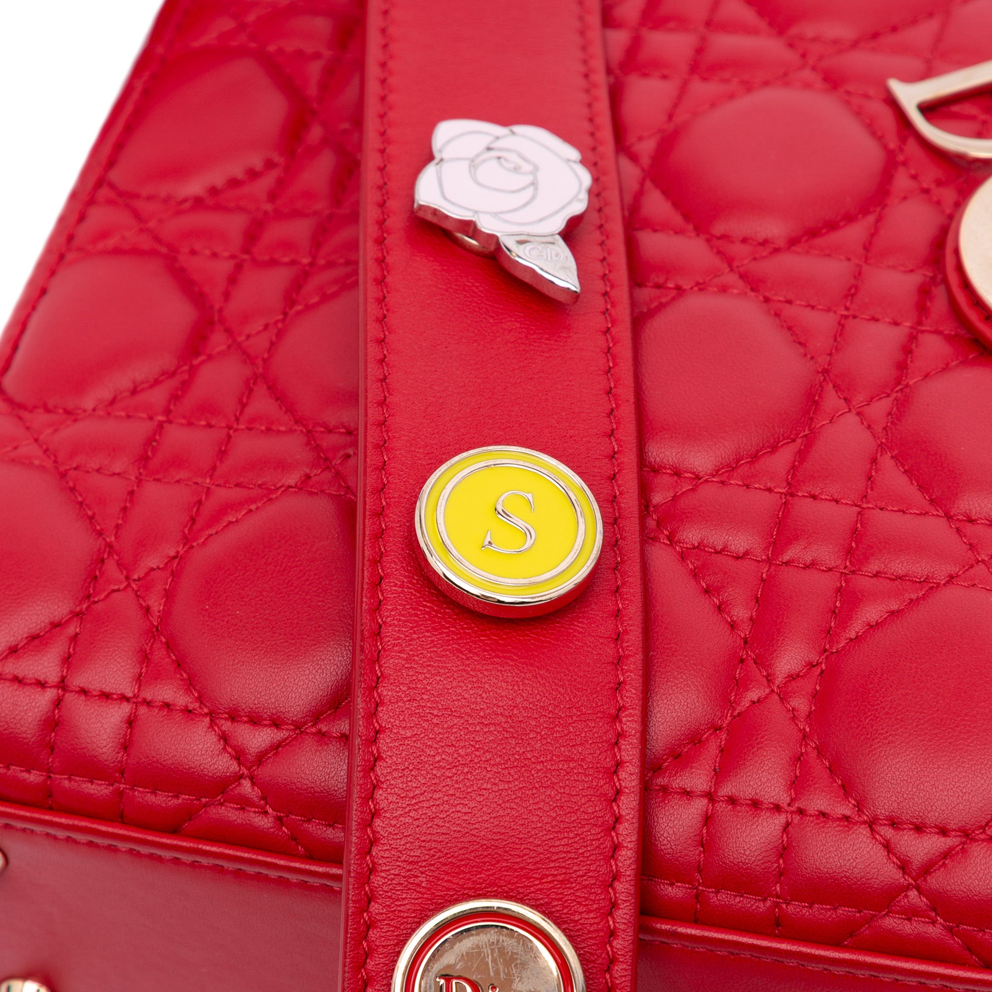 Dior Small Lambskin Cannage My ABCDior Lady Dior - image 9