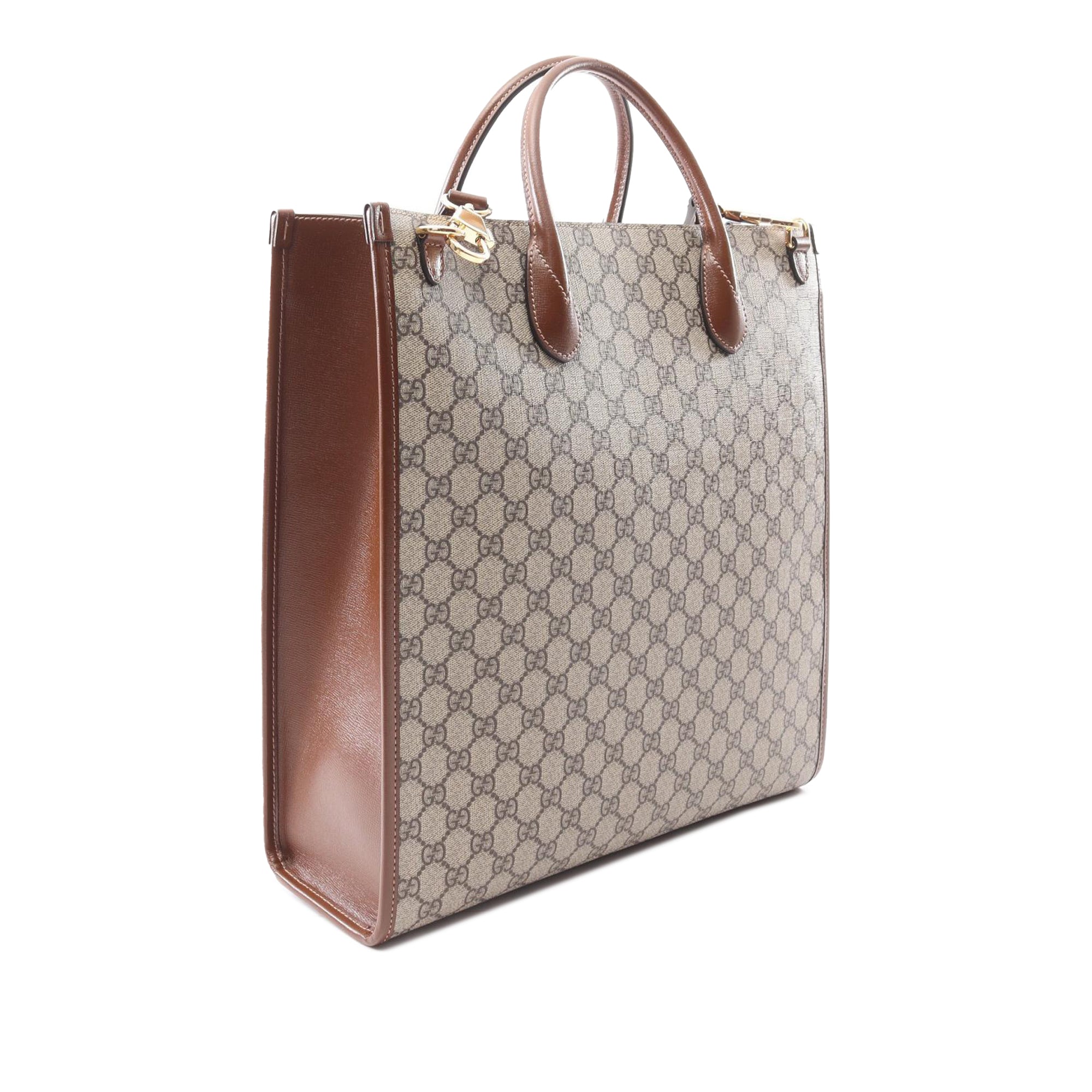 Gucci Medium GG Supreme Interlocking G Tote - image 2
