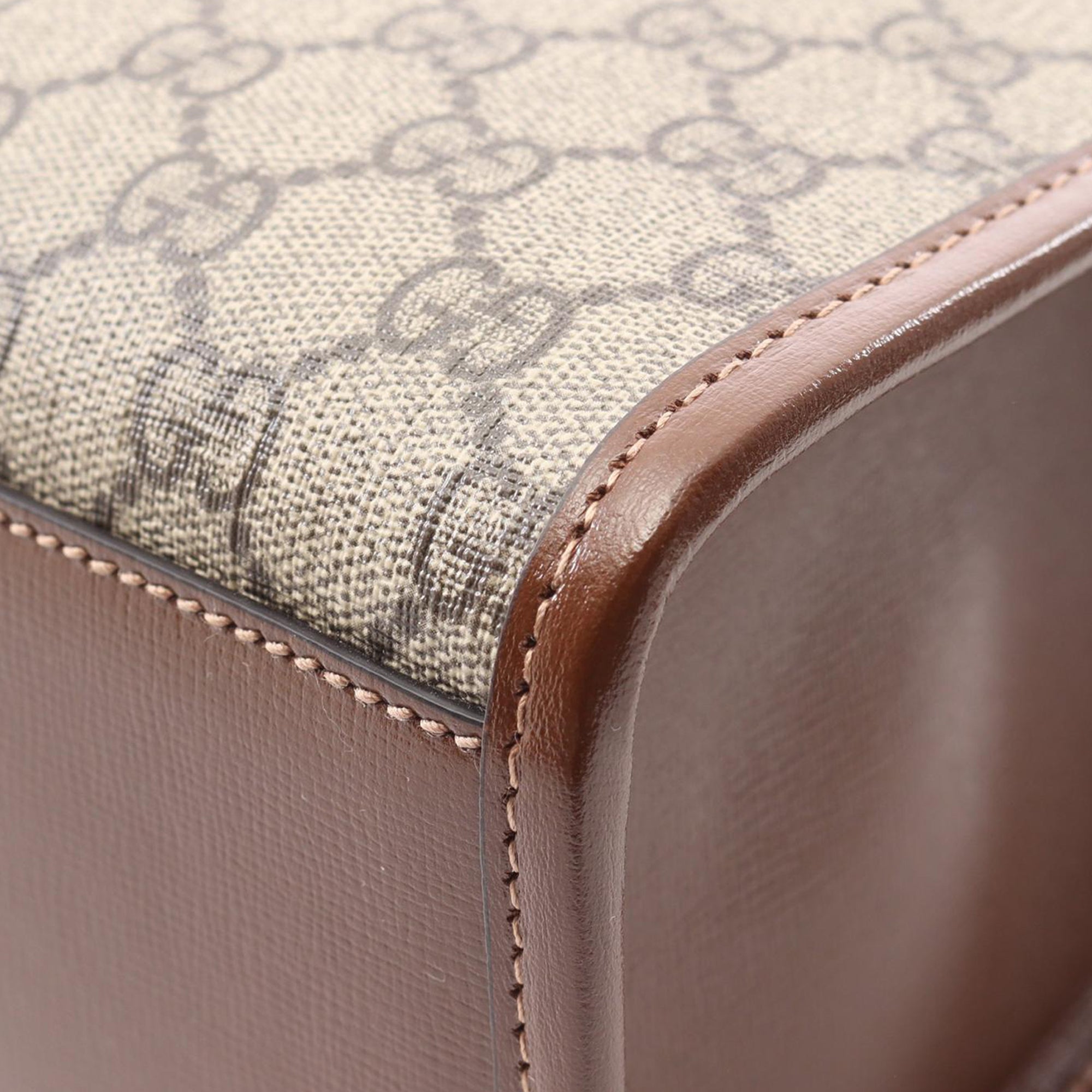 Gucci Medium GG Supreme Interlocking G Tote - image 6